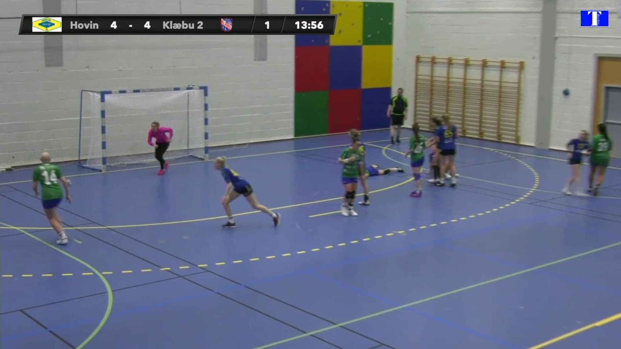 Lokalhåndball direkte: Hovin - Klæbu 2