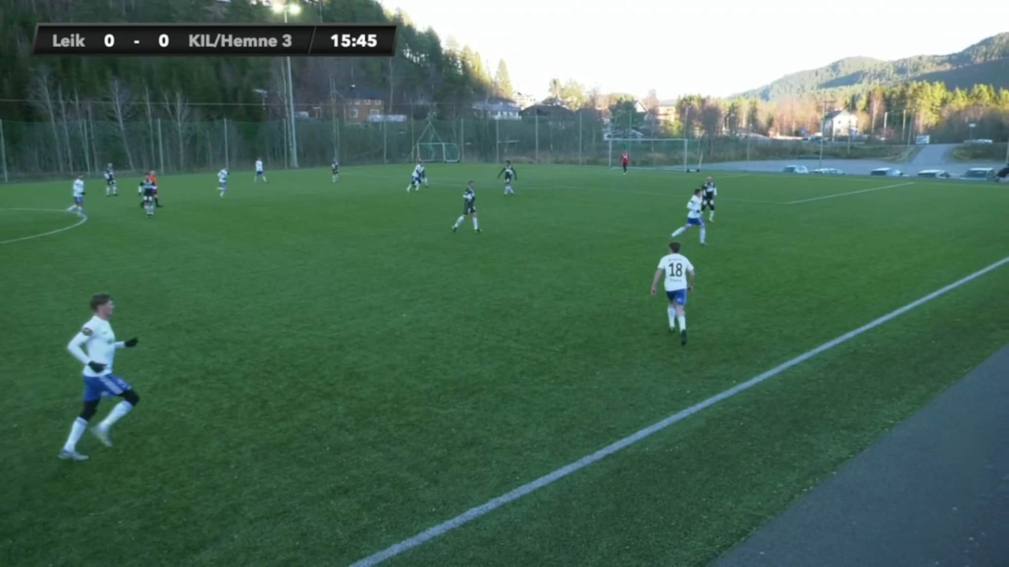 Lokalfotball direkte: Leik-Kil/Hemne 3, semifinale KM