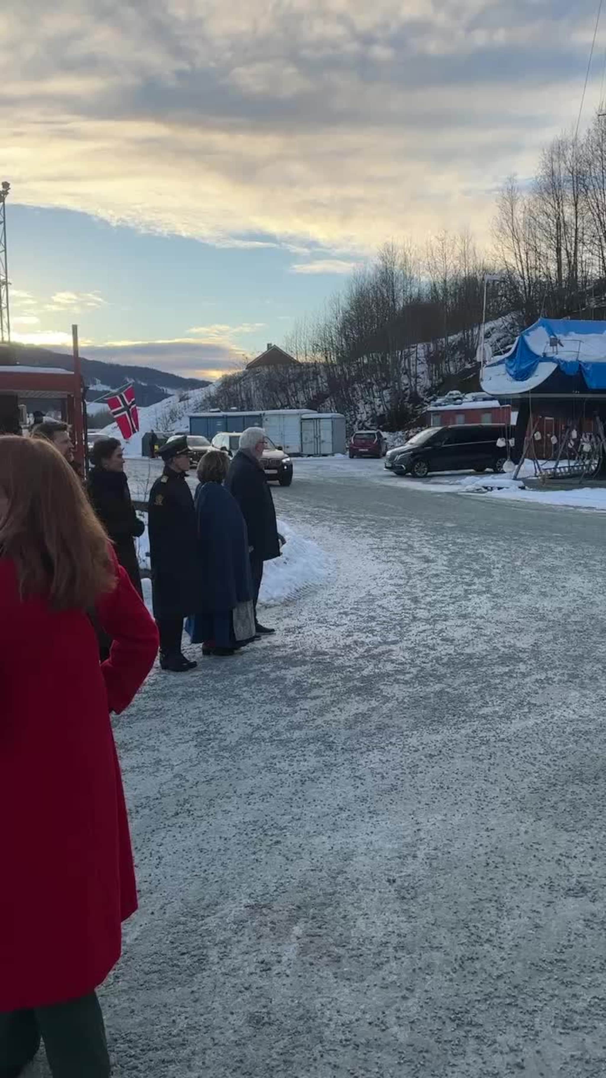 Her ankommer kronprinsen