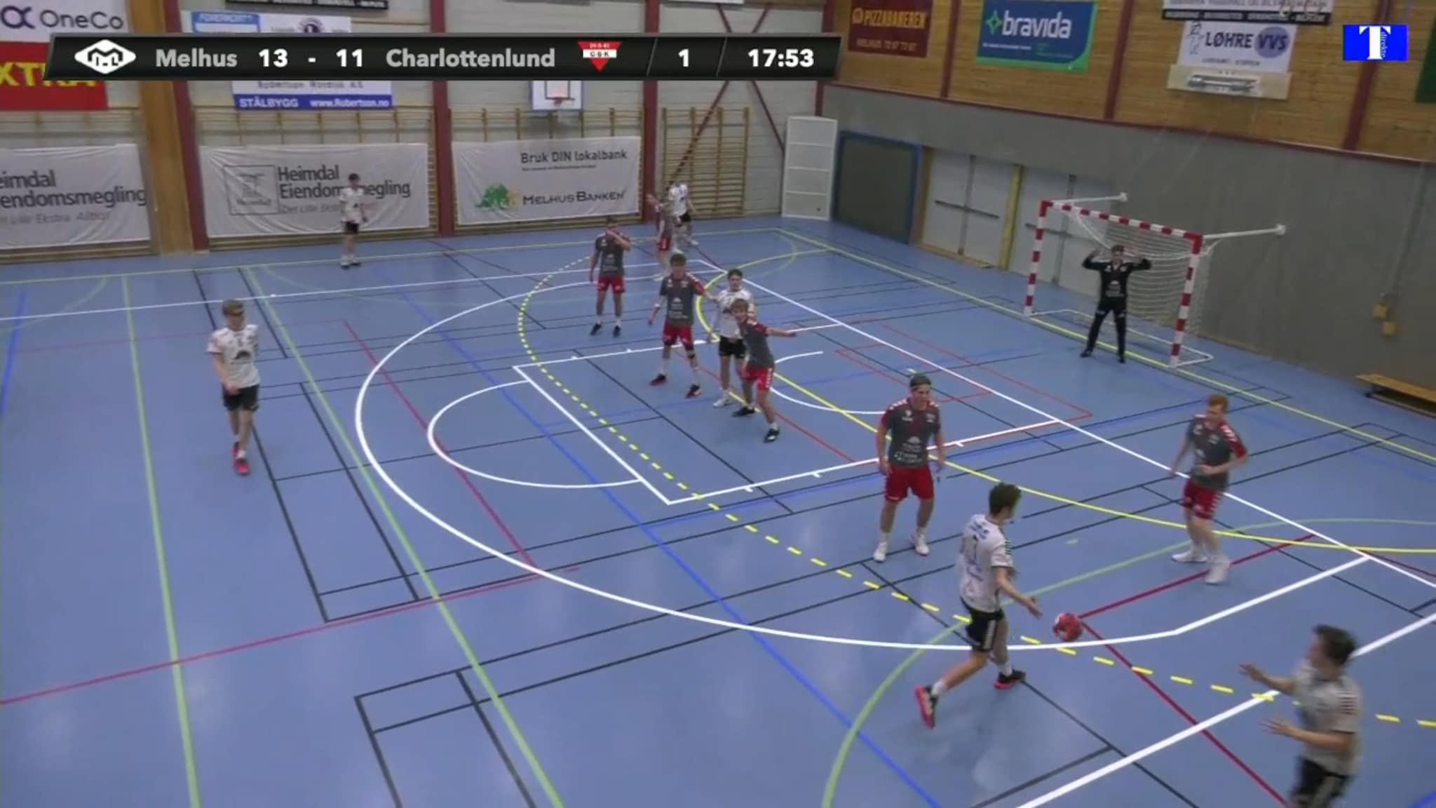 Lokalhåndball direkte: Melhus - Charlottenlund G20
