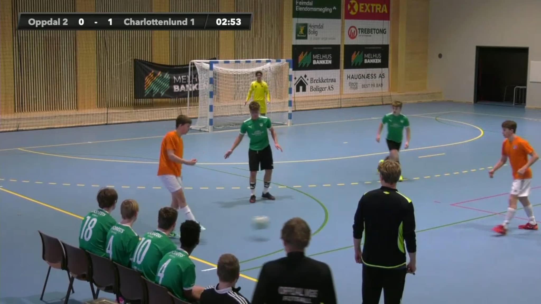 Skolecup Melhus onsdag hall nord