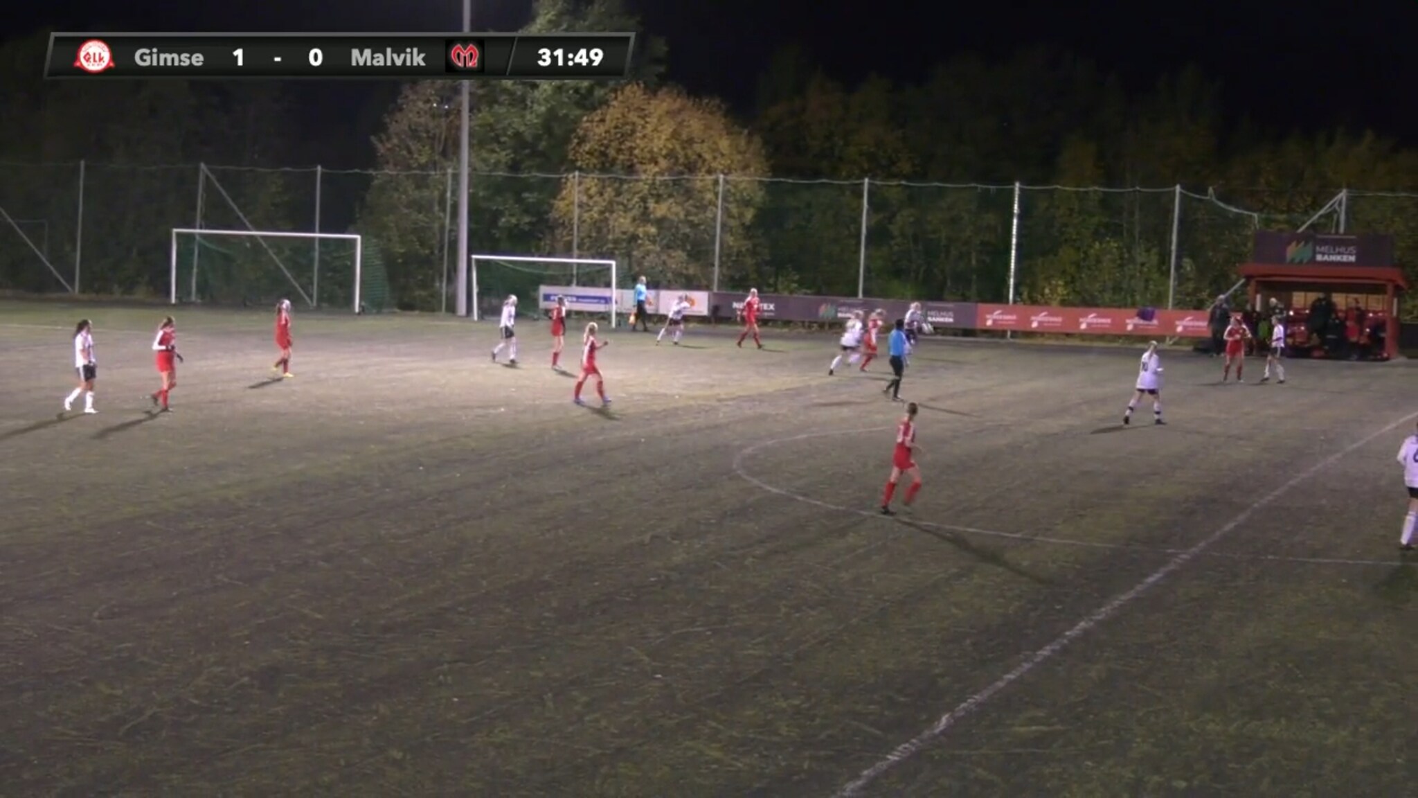 Lokalfotball direkte: Gimse - Malvik, 3. div. kvinner