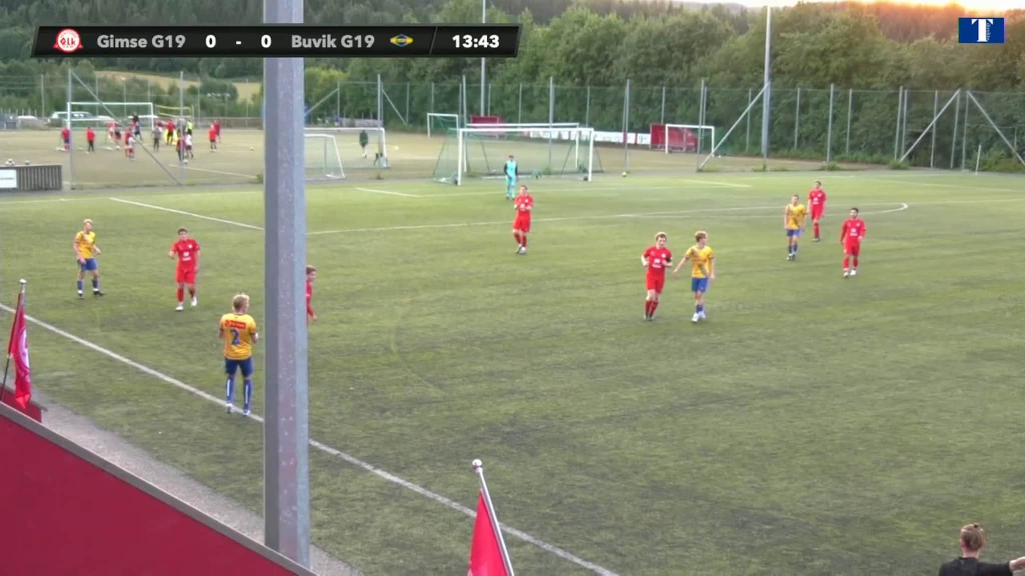 Lokalfotball direkte: Gimse - Buvik G19