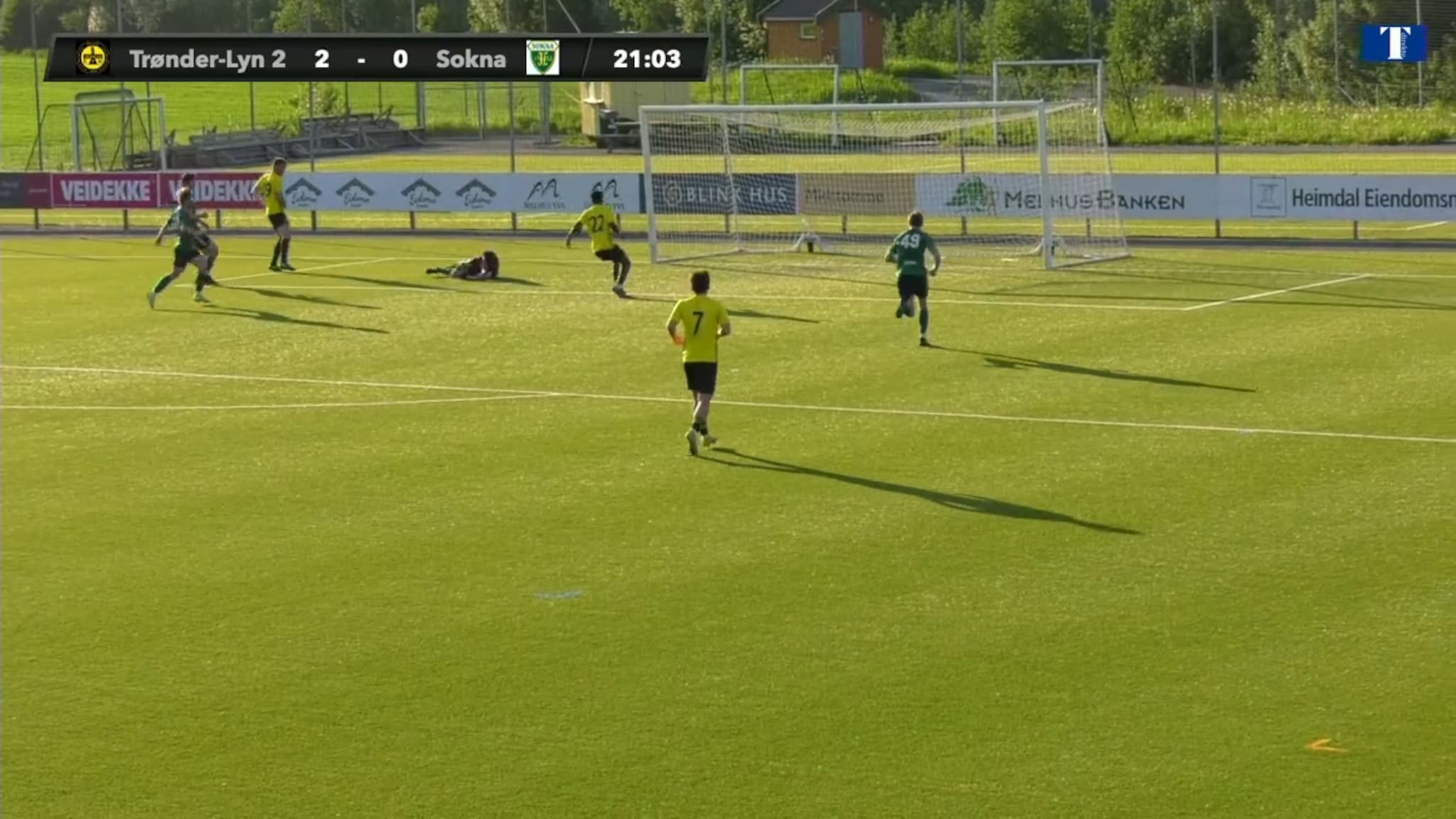 Lokalfotball direkte: Trønder-Lyn 2 - Sokna, 6. div menn