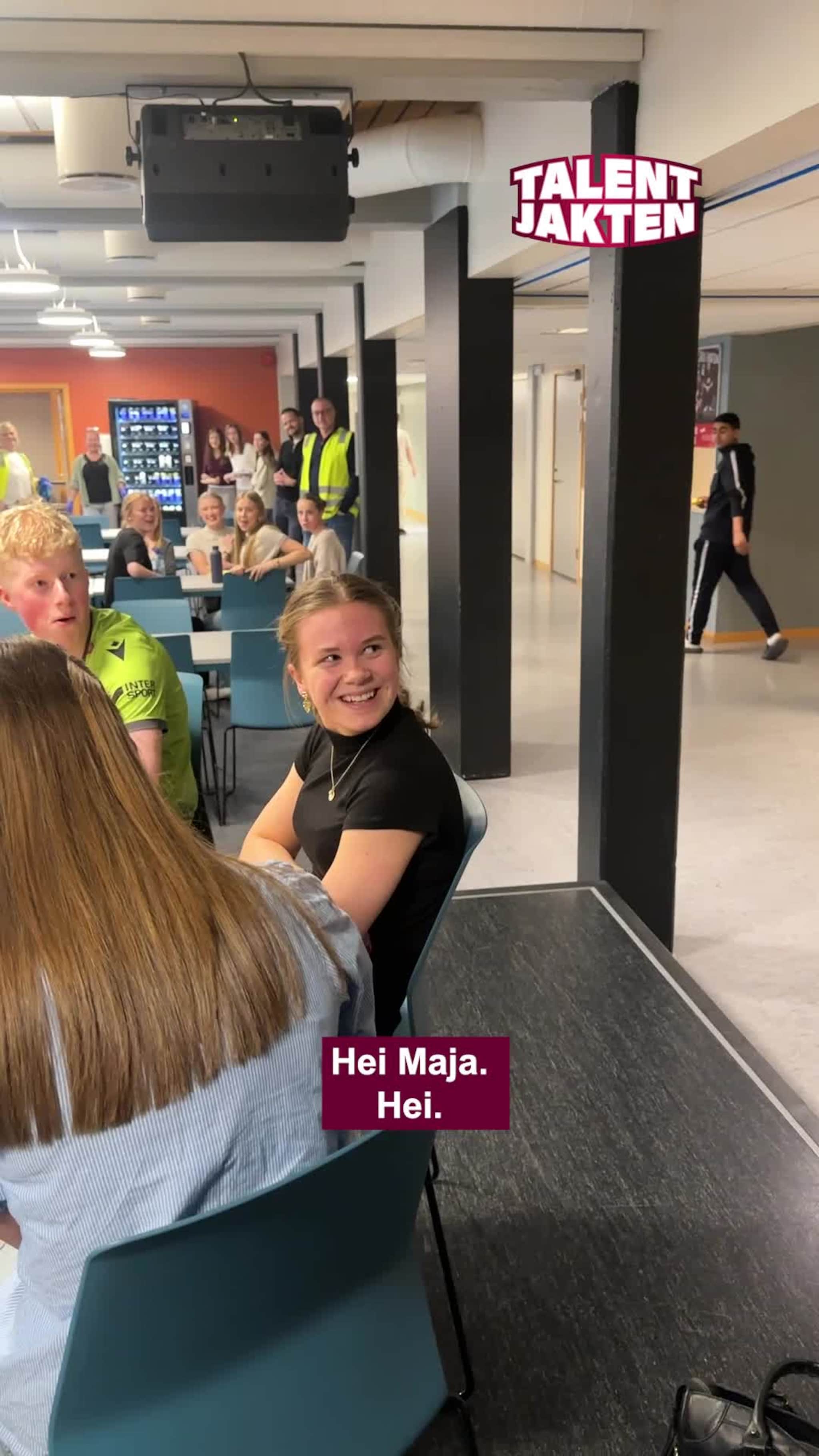 Her får Maja beskjed om finaleplass