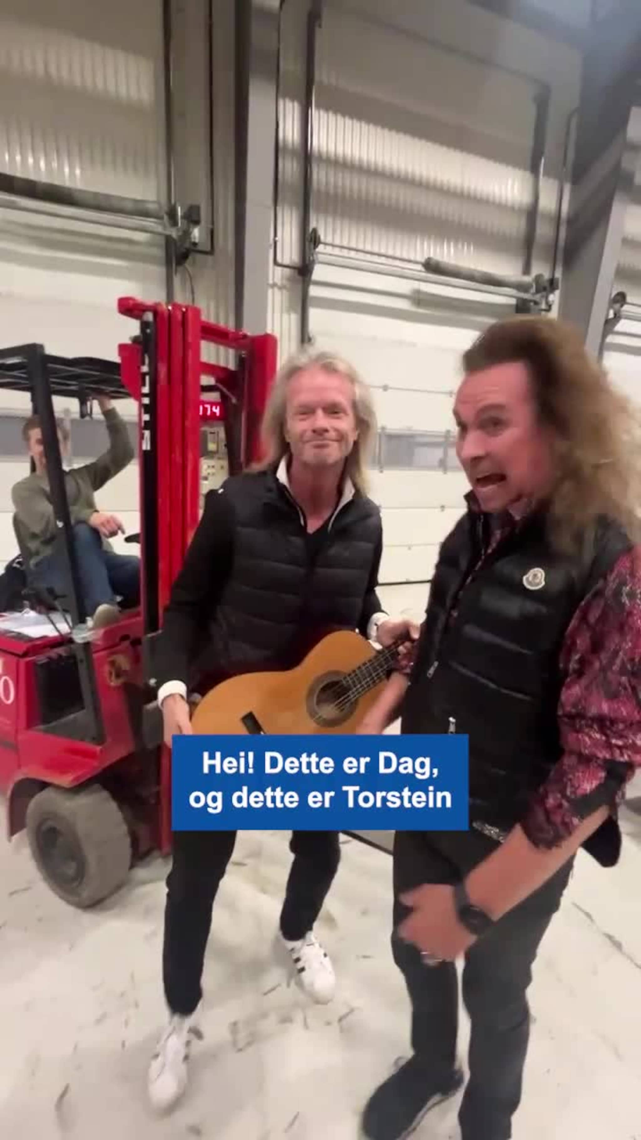 Dag og Torstein spiller konsert til helga