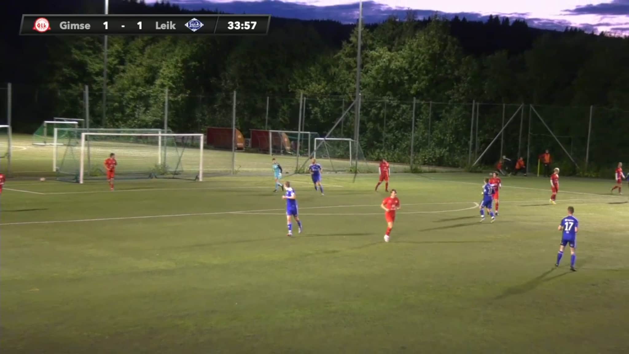 Lokalfotball direkte: Gimse-Leik, 6. divisjon menn
