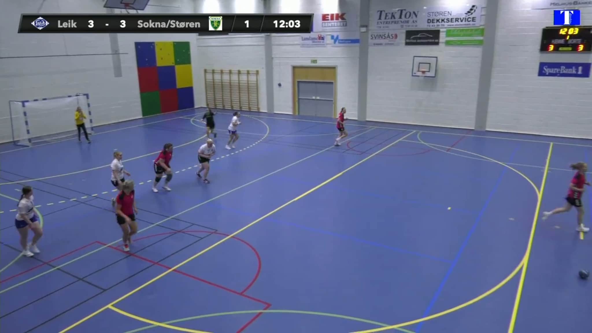 Lokalhåndball direkte: Leik - Sokna/Støren 5. div