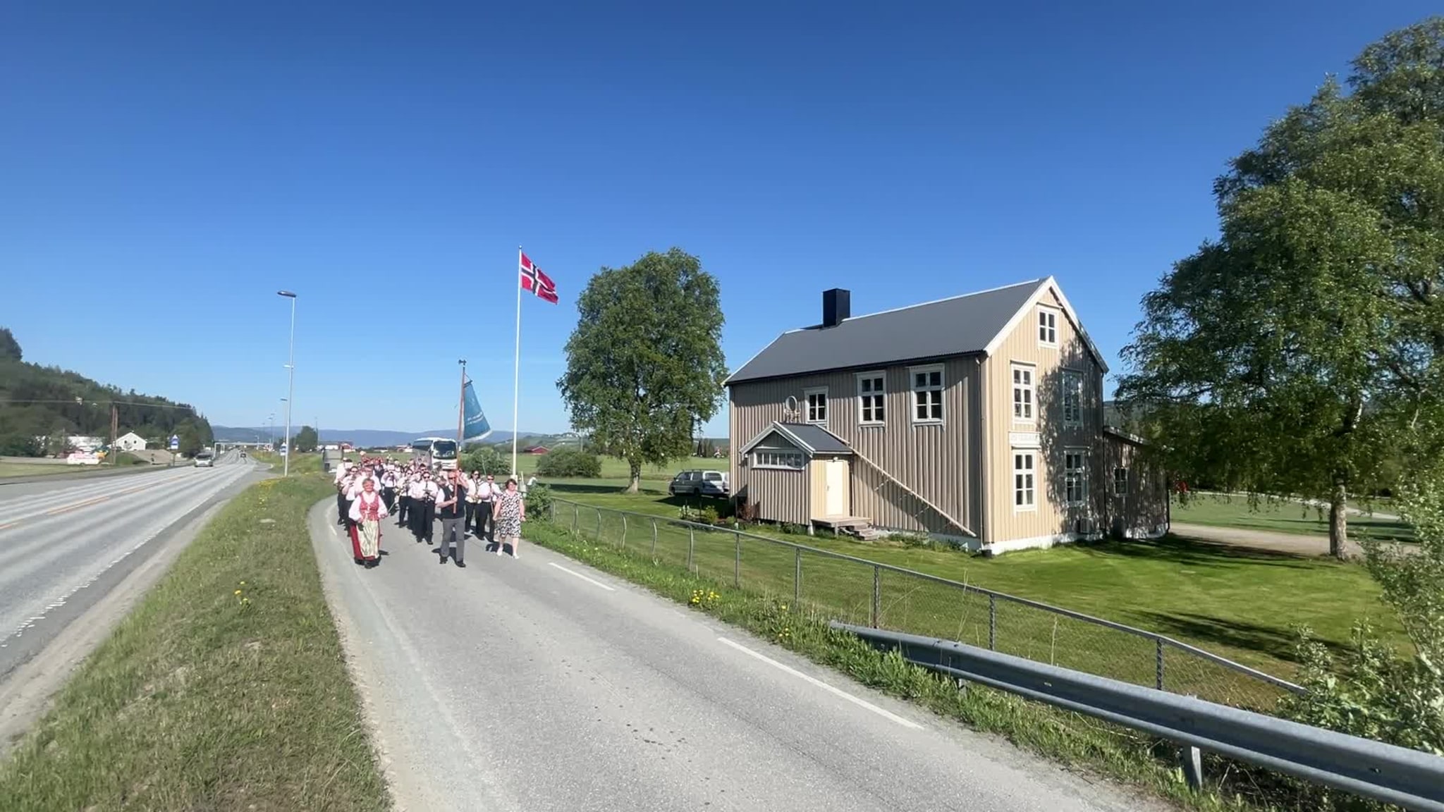 Toget på Øysand