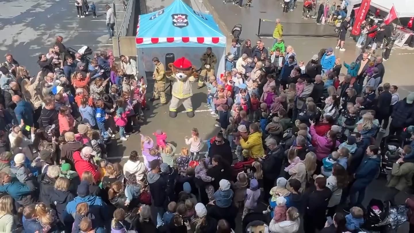 Bjørnis samlet mange rundt seg