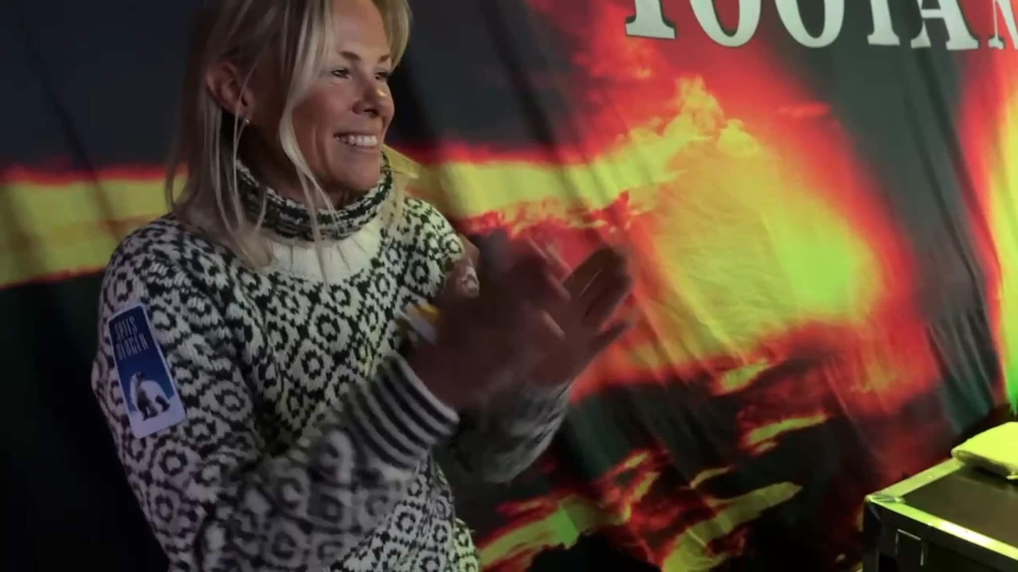 Anne Kjersti Kalvå på scenen
