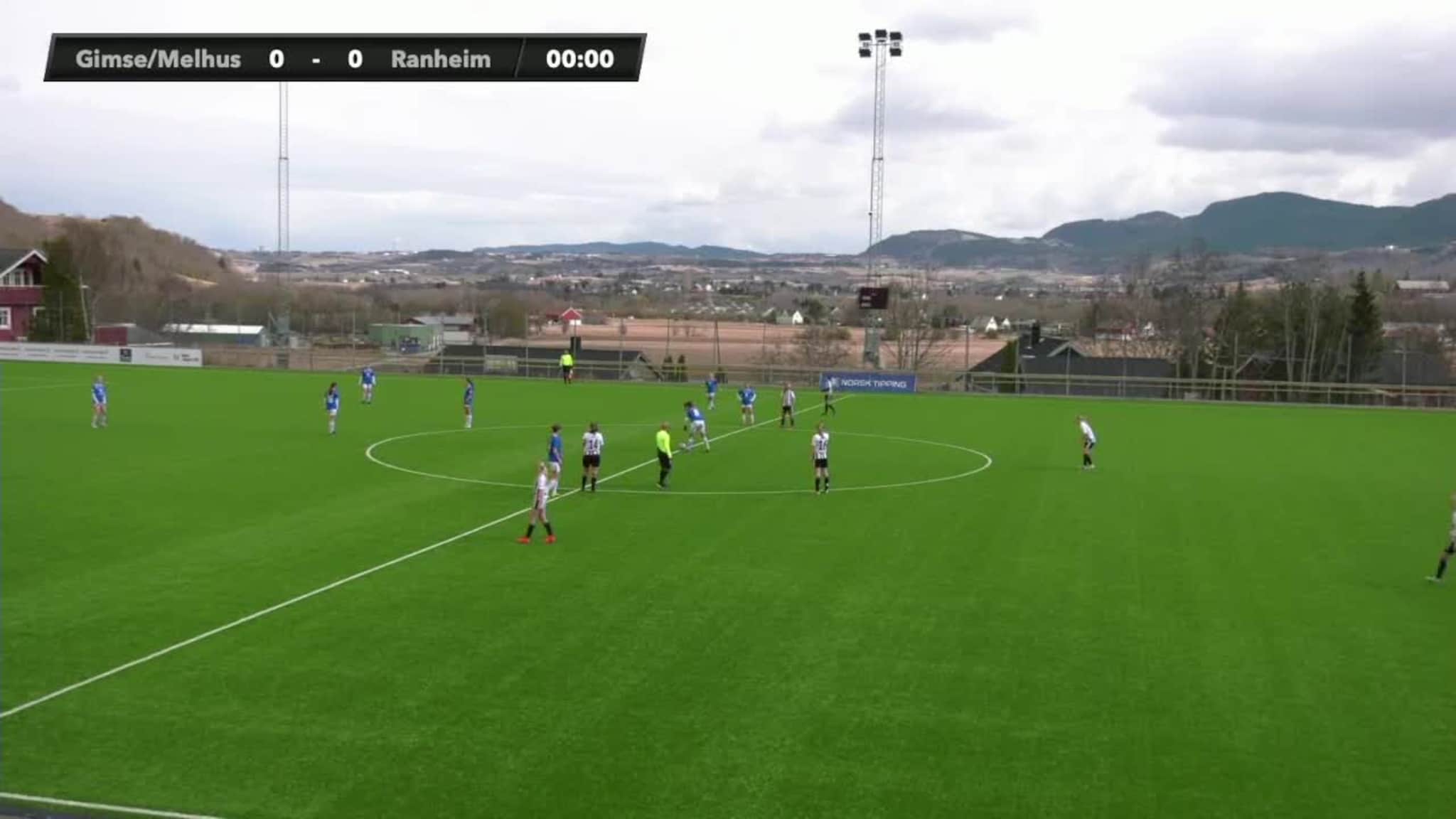 Lokalfotball direkte: Gimse/Melhus-Ranheim
