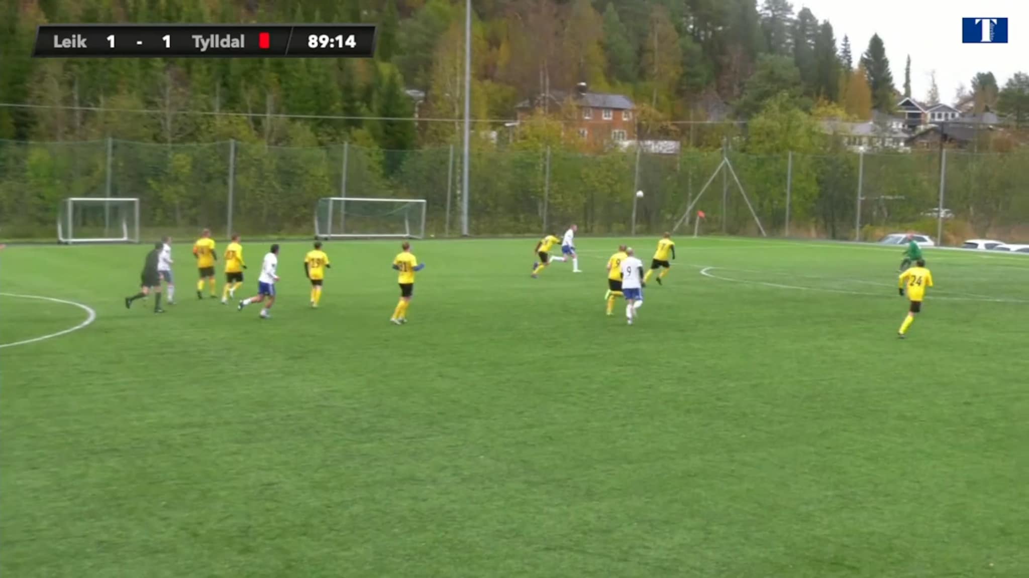 Lokalfotball direkte: Leik-Tylldal, 6. div. menn