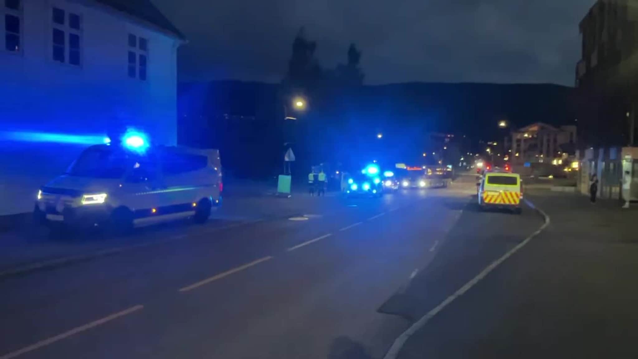 Brann i leilihetsbygg i Melhus