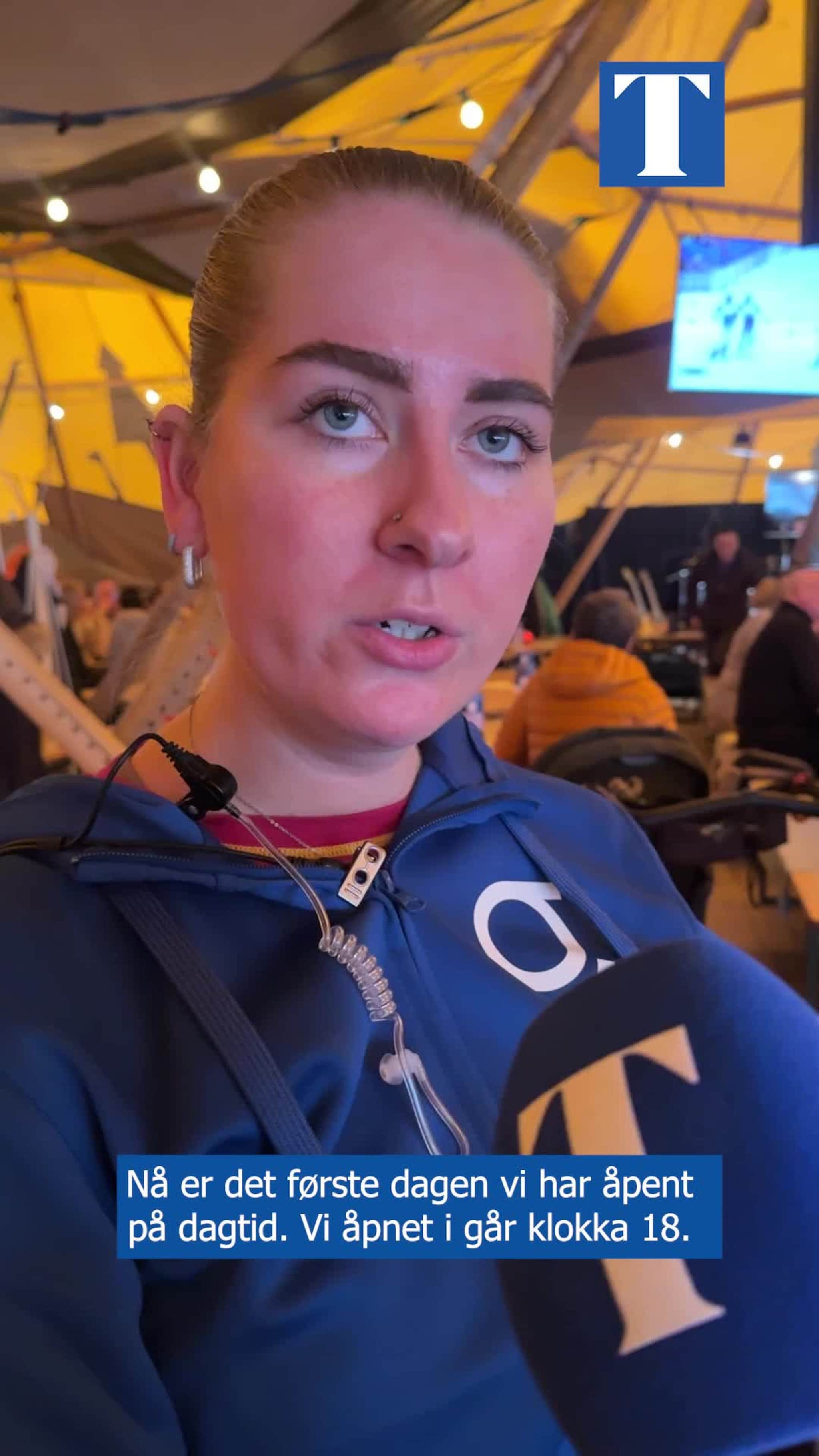 Linn Cecilie Digre er godt fornøyd med åpningen