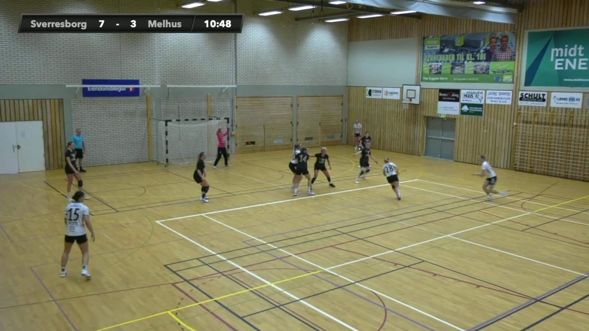 Treningskamper håndball lørdag