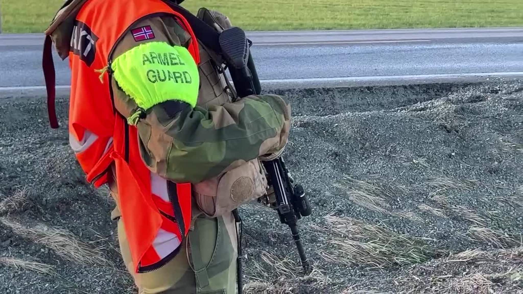 Militæret har tatt kontrollen over ulykkesstedet