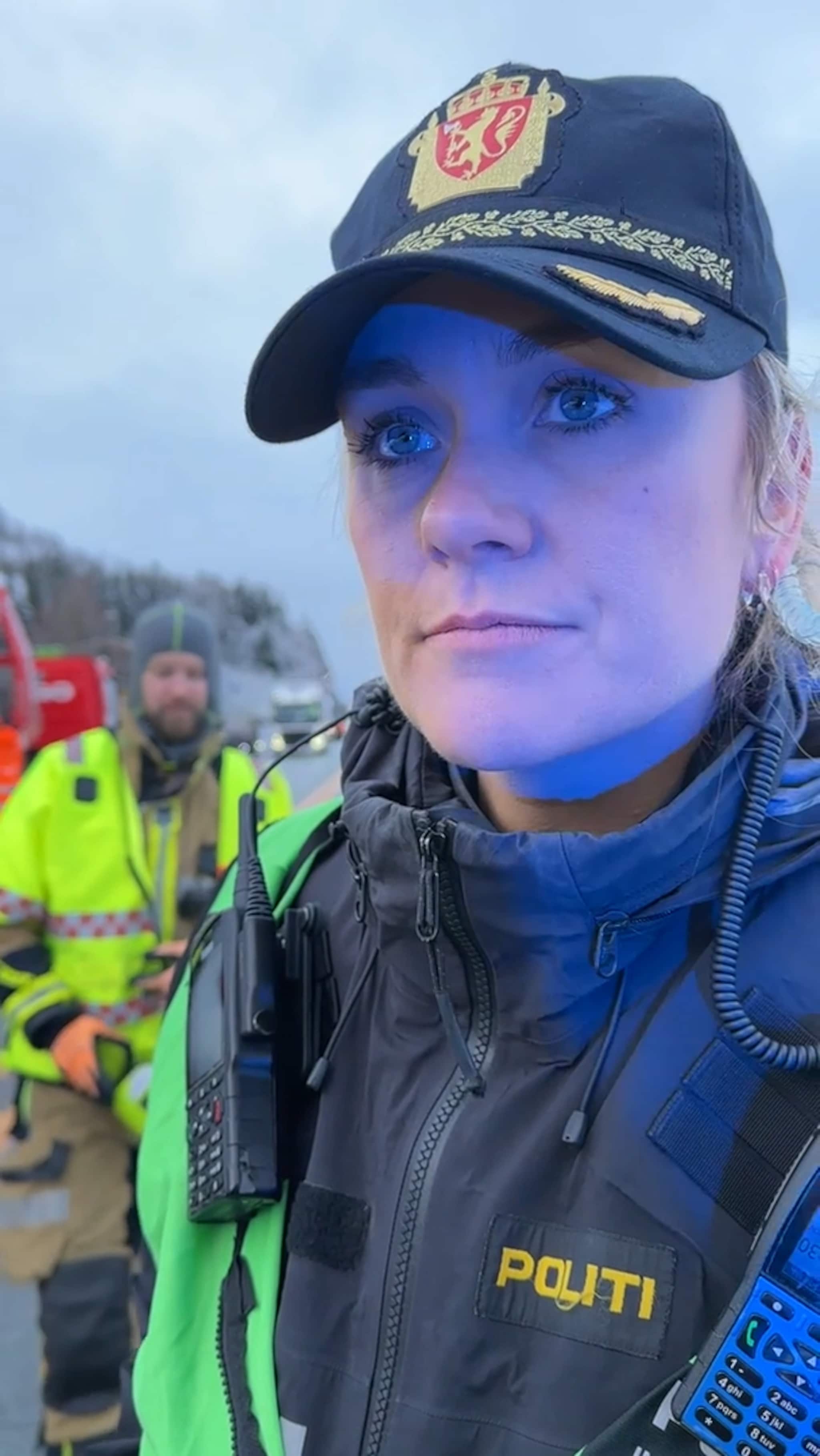 Innsatsleder på Øysand