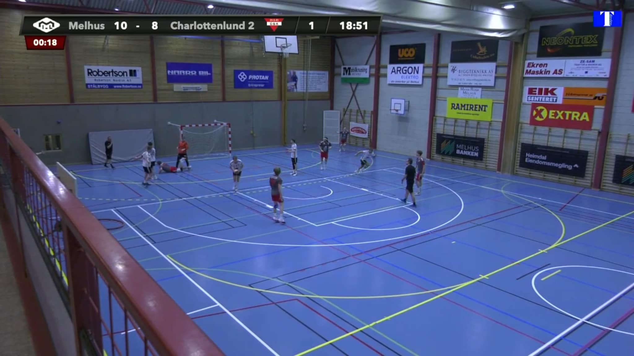 Lokalhåndball direkte: Melhus - Charlottenlund 2