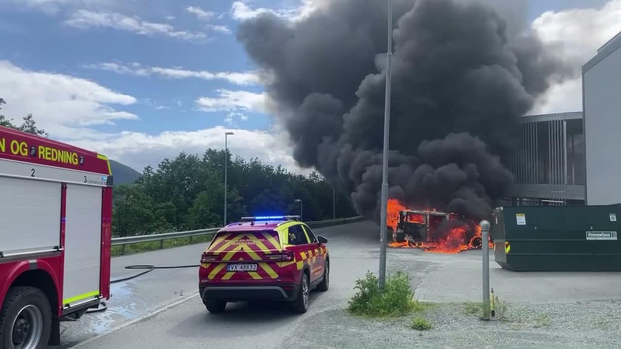 Brann i kjøretøy