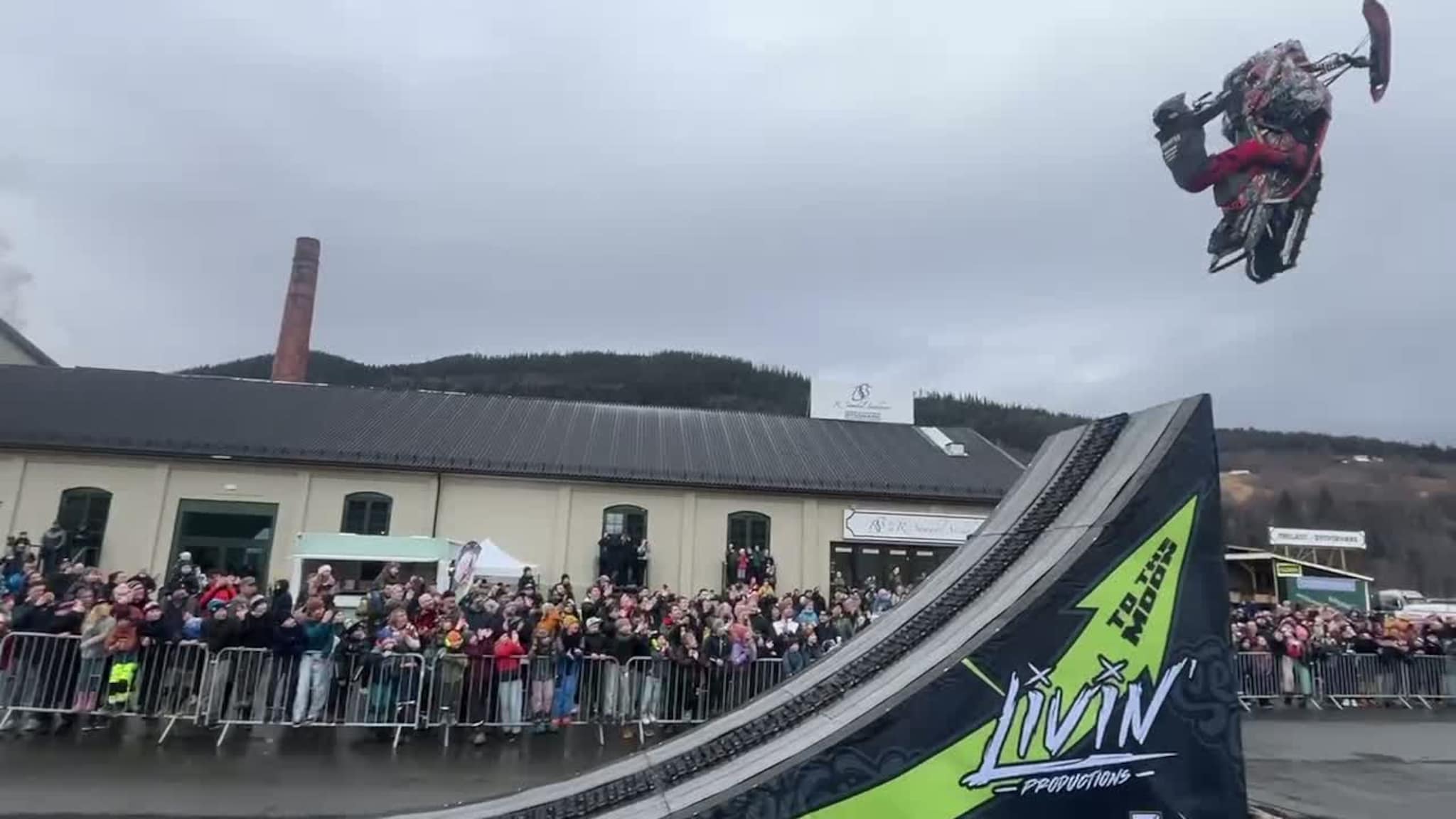 Spektakulært FMX-show