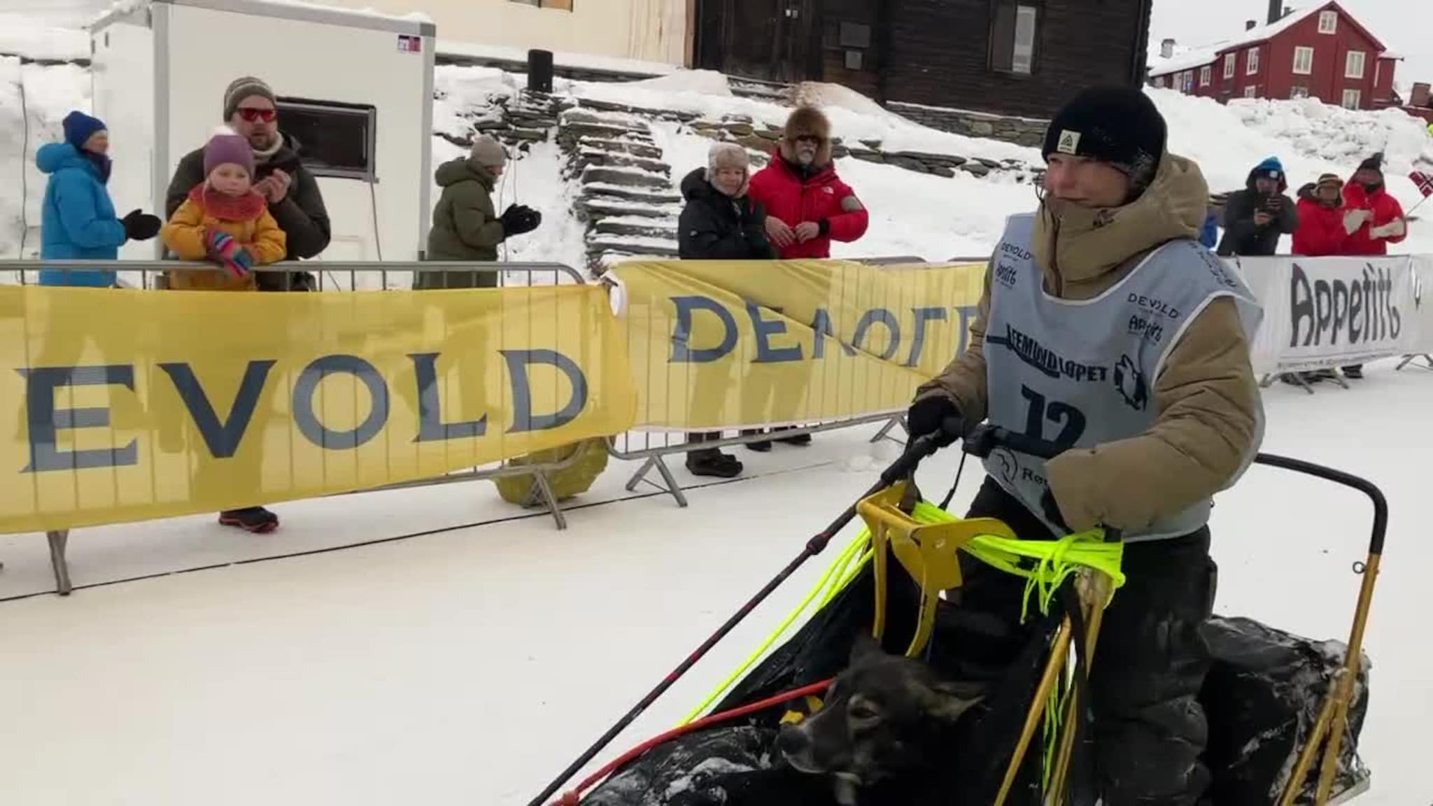 Stine Berget Nordvik i mål på Femundløpet 2024