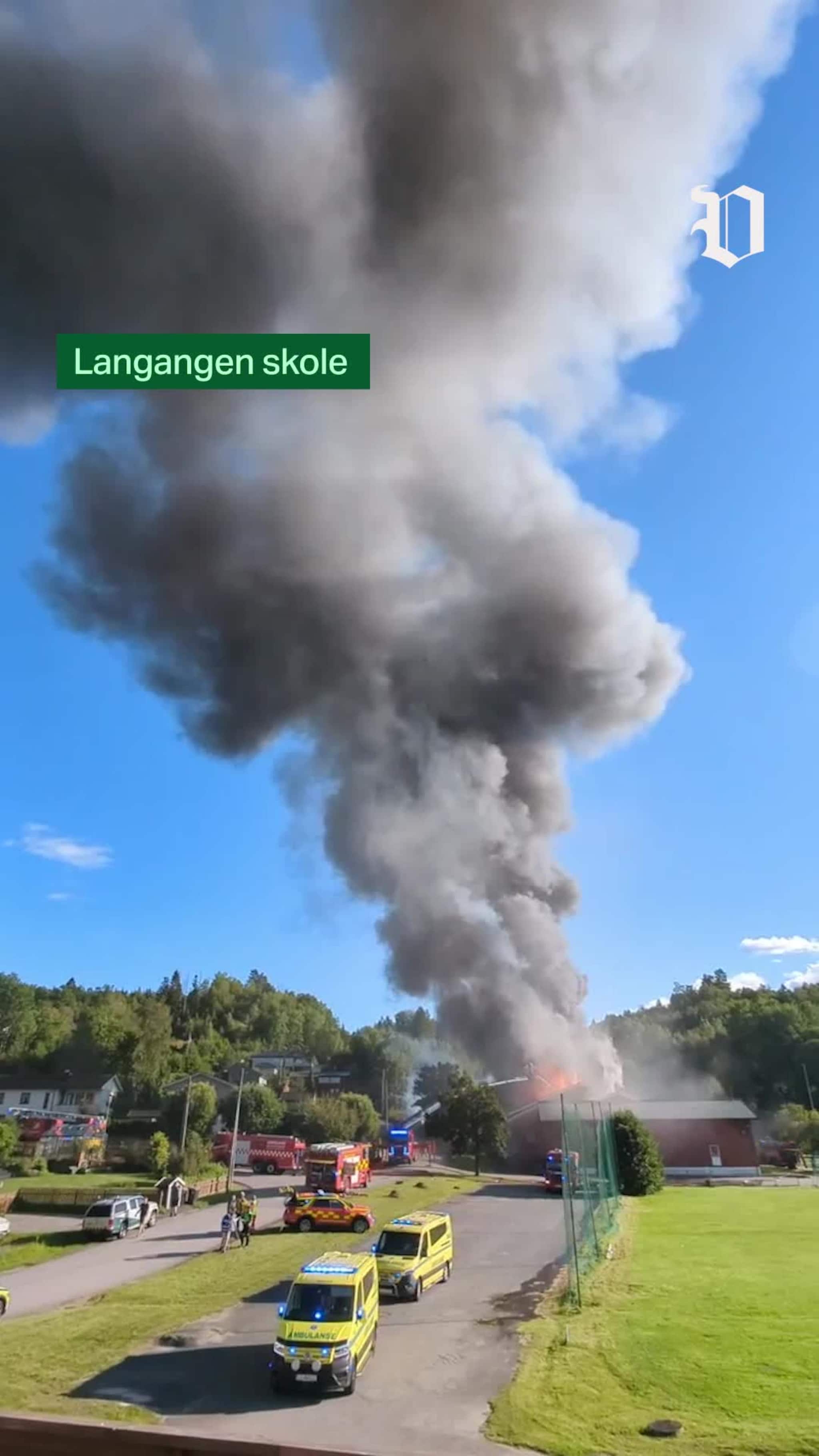 Totalskadd i brann