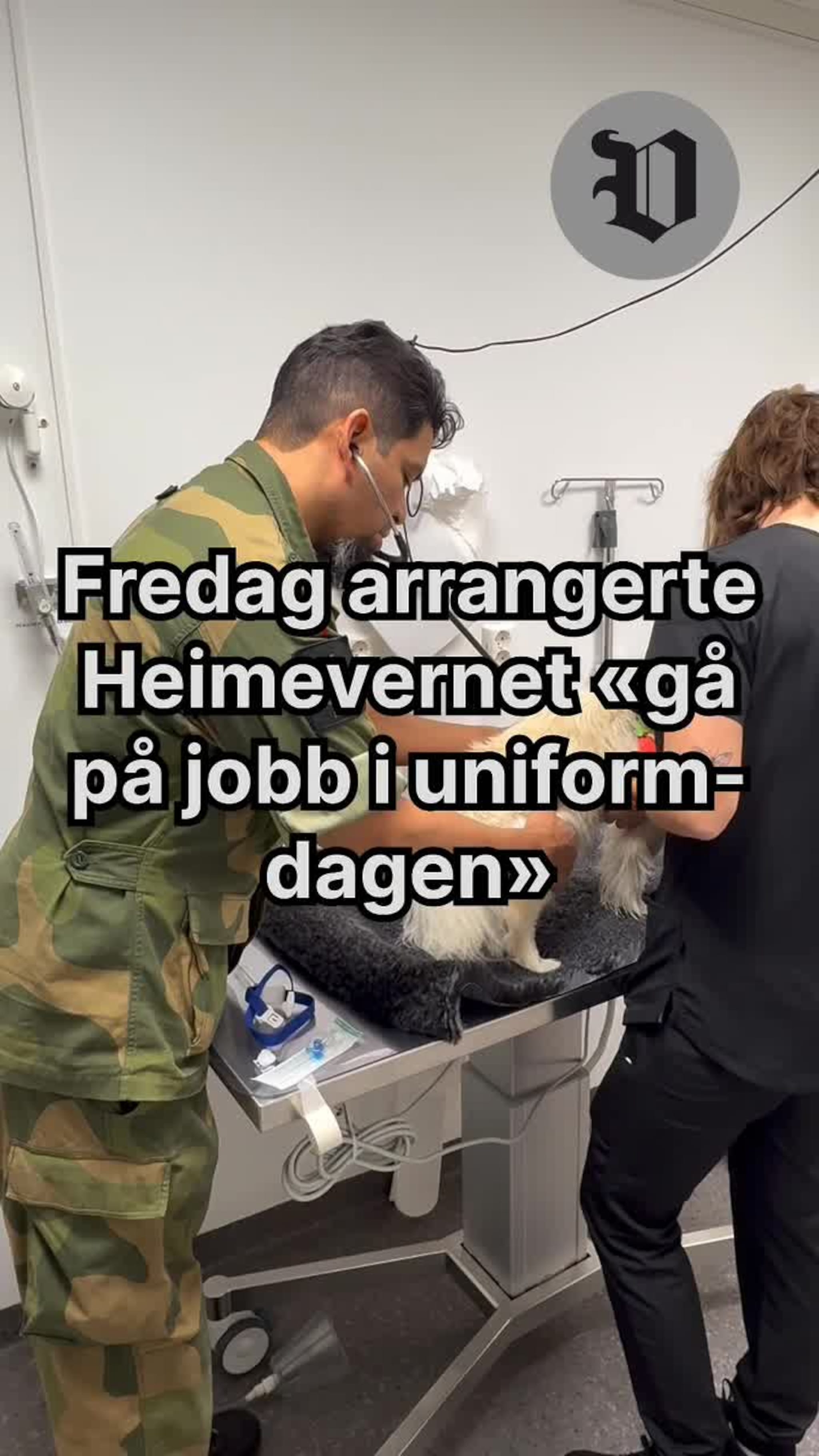 Gå på jobb i uniform-dagen