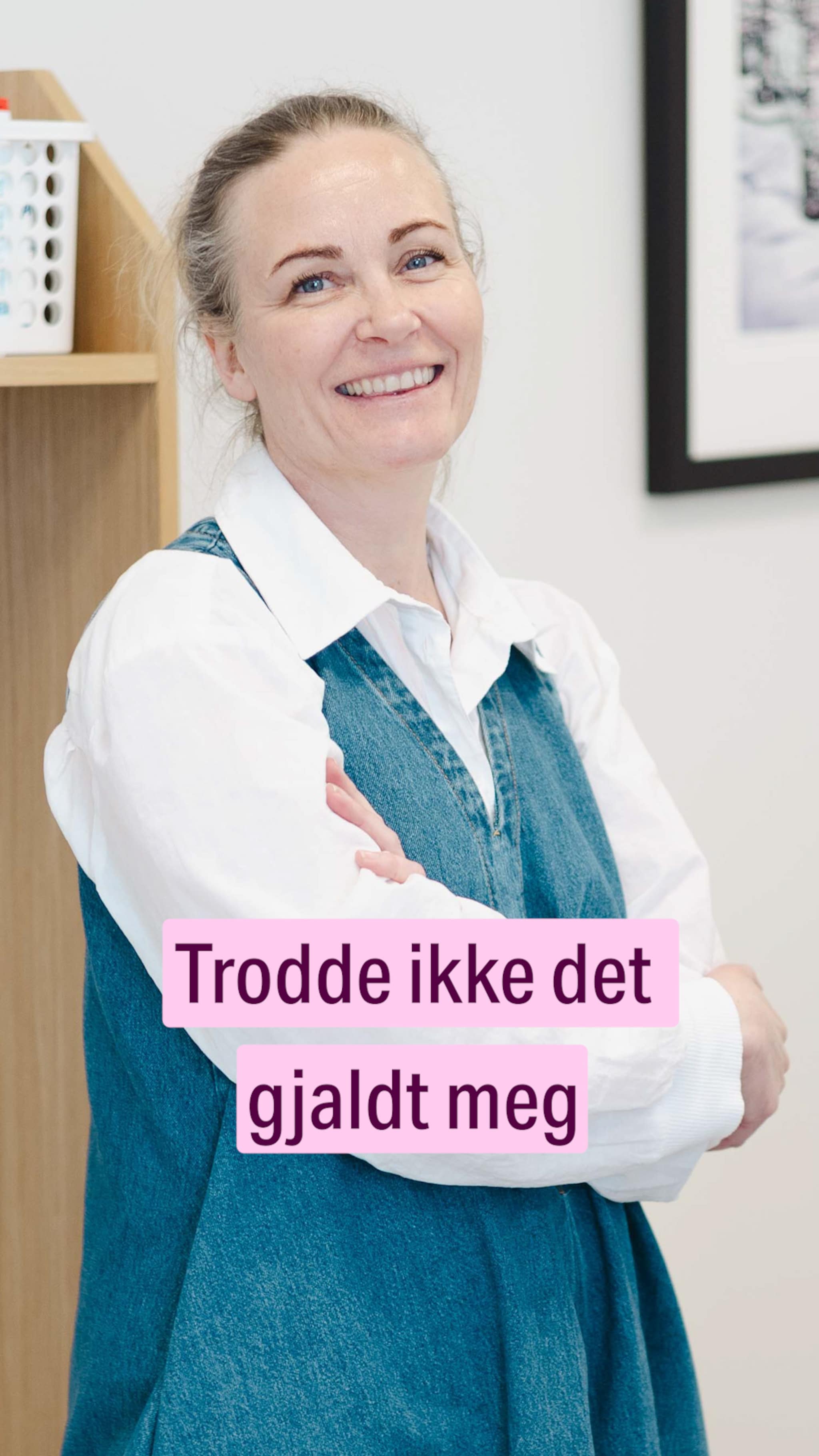 – Jeg trodde ikke det gjaldt meg