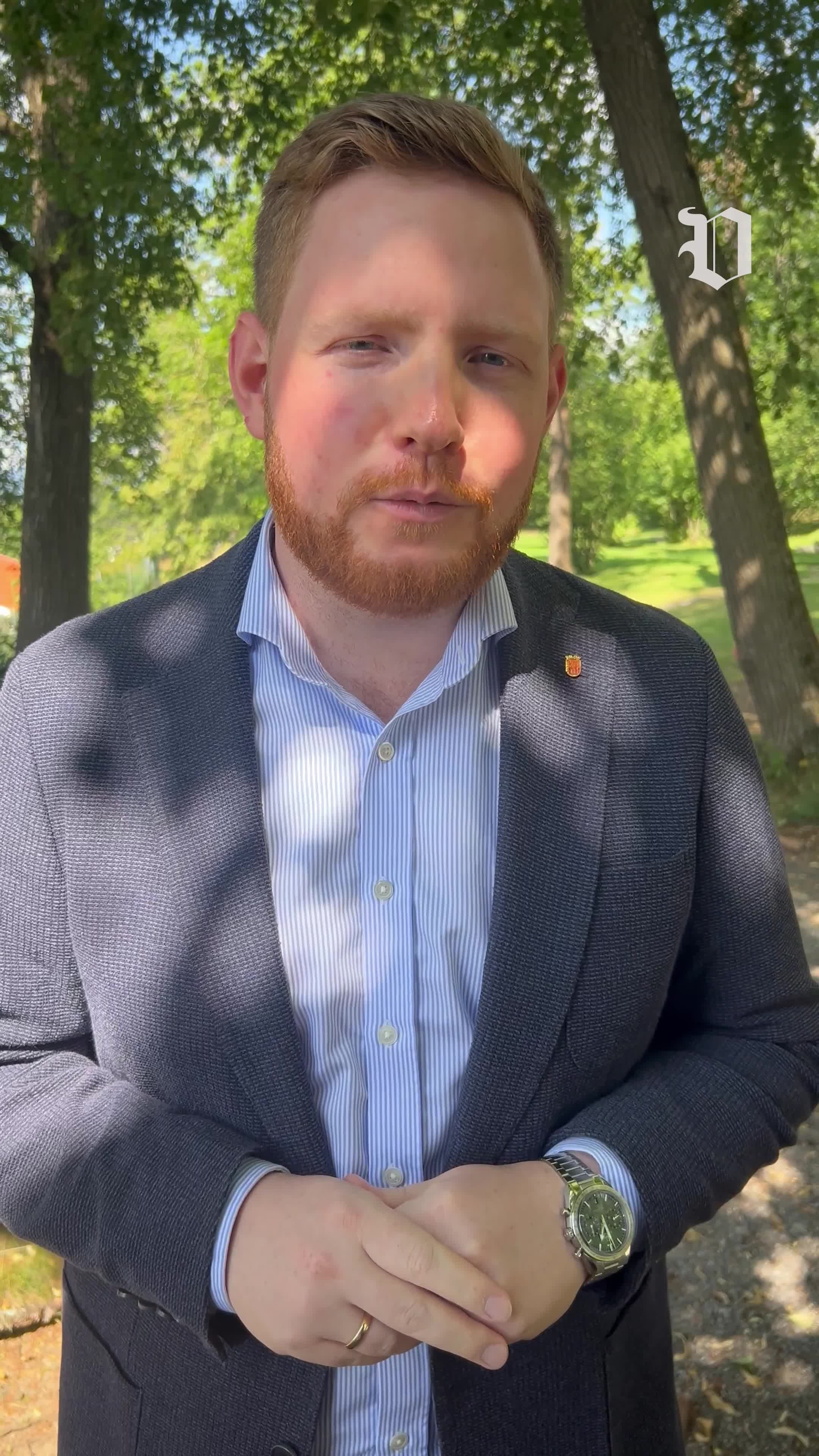 Her feirer ordføreren og inviterer alle til Brekkeparken