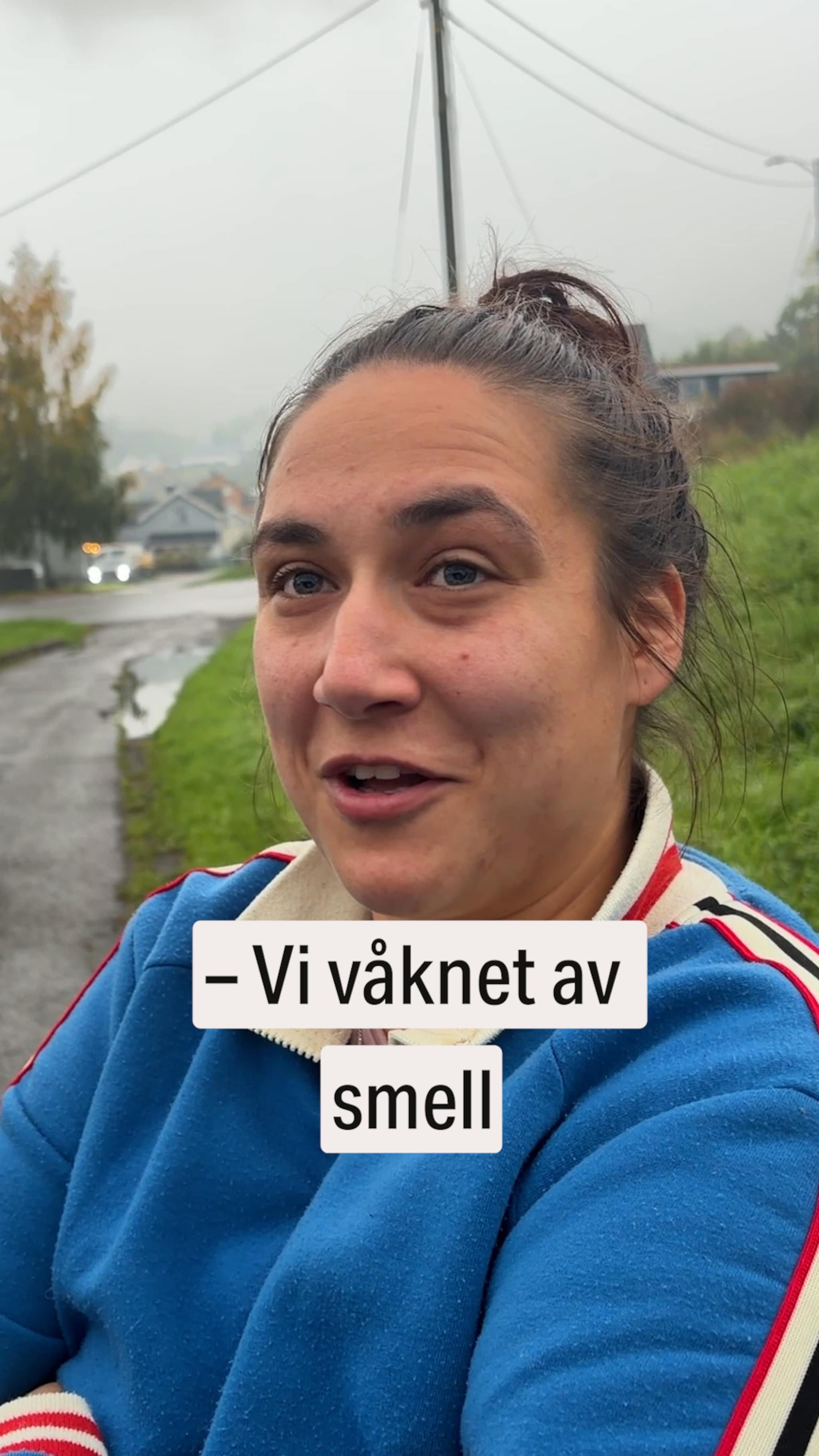 – Vi våknet av smell