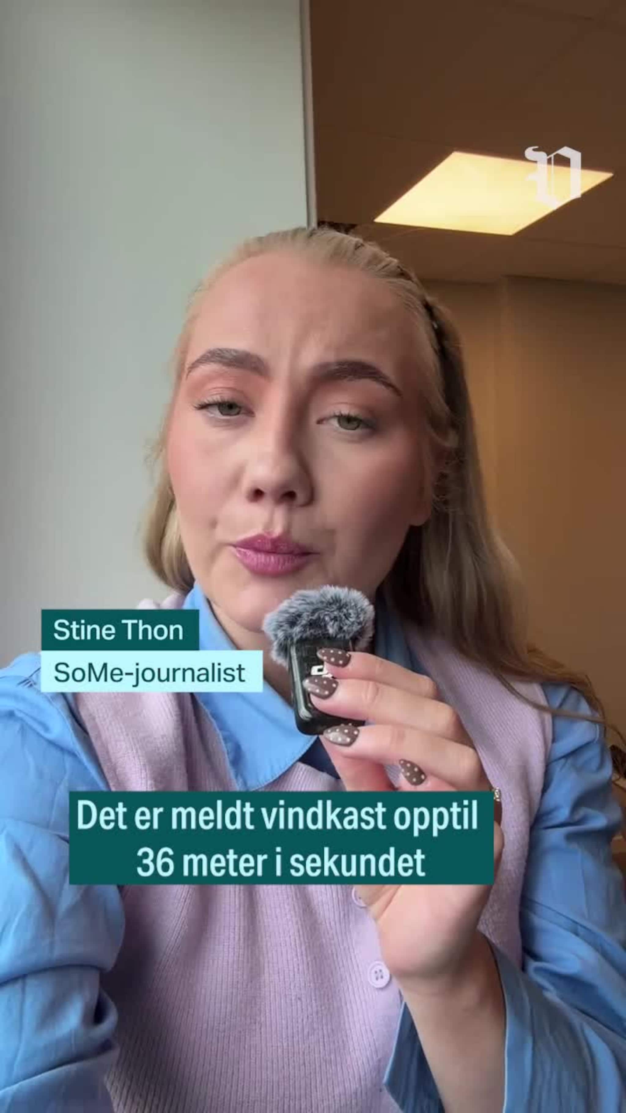 Varslet ekstremvær med orkanstyrke