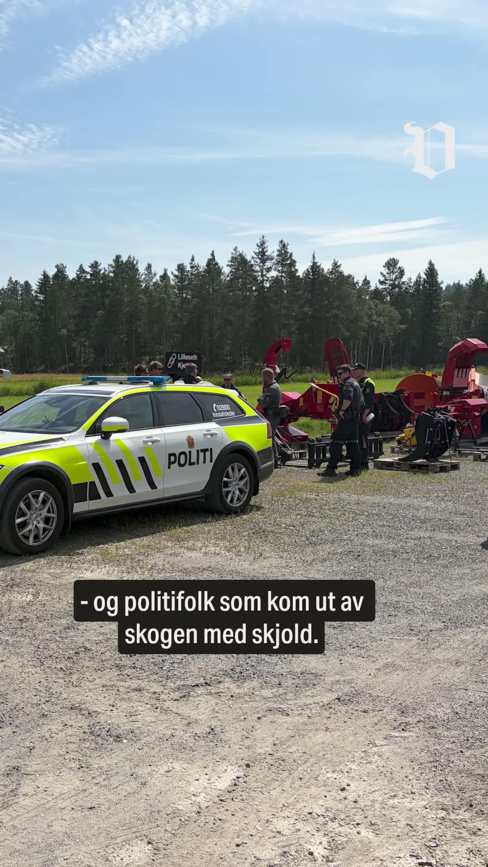 Politiaksjon i Drangedal