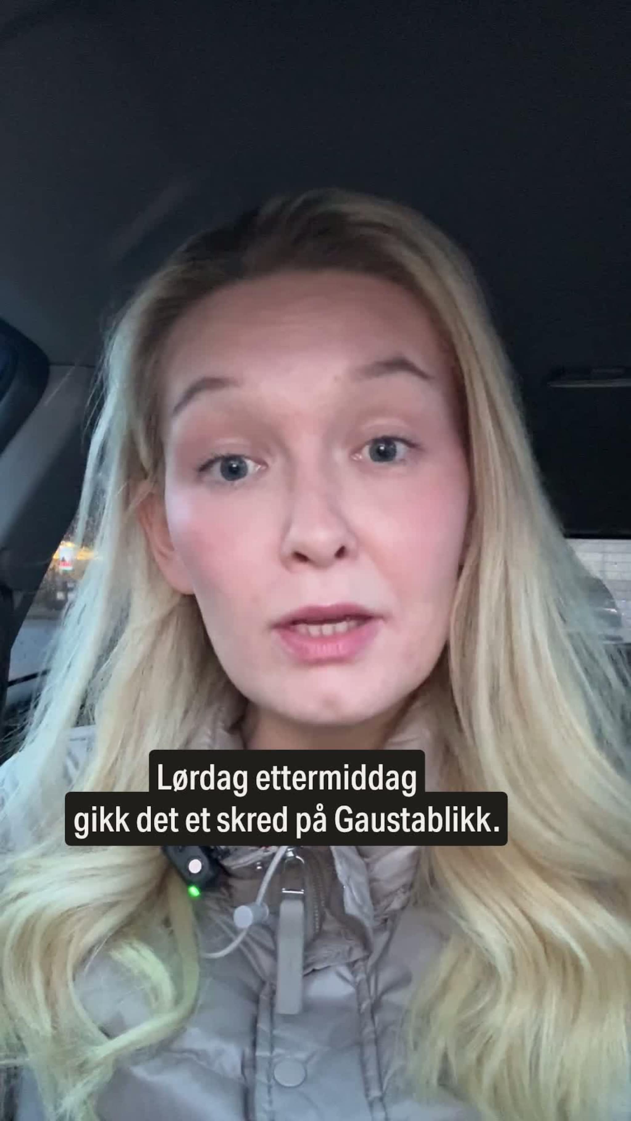 Snøskred på Gausta