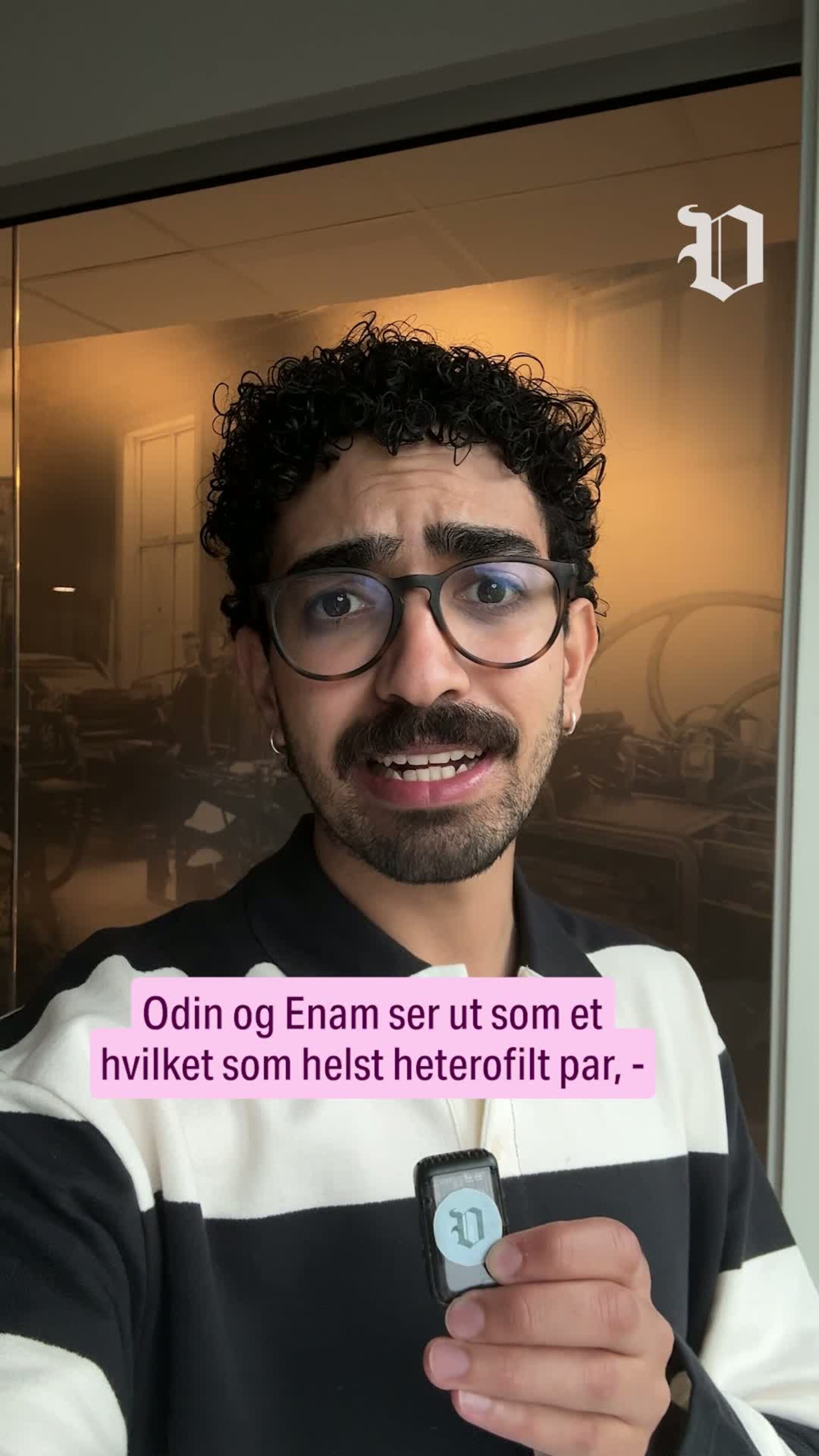 Paret får mange spesielle spørsmål