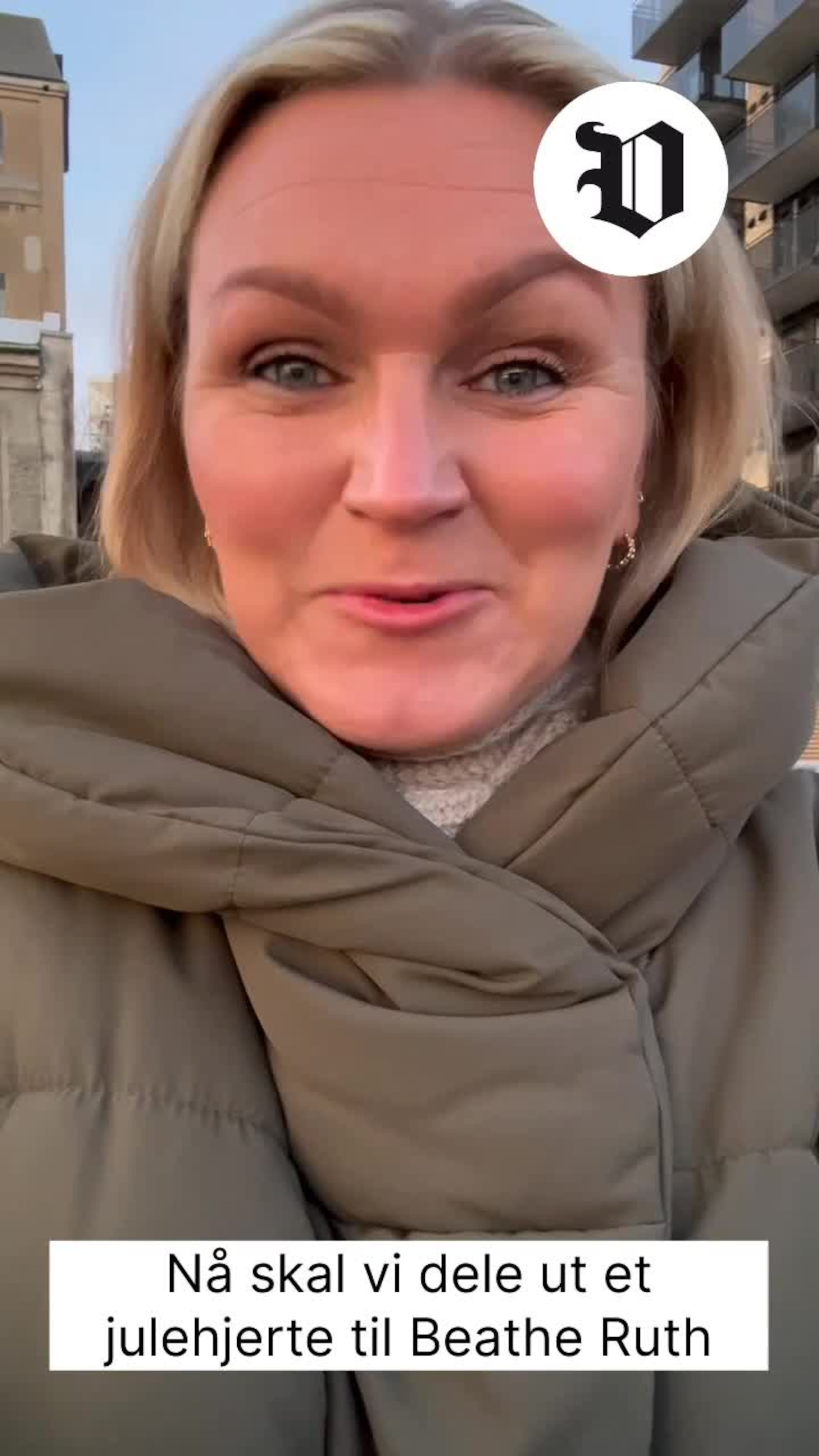 Vi deler ut julehjerte til Beathe Ruth