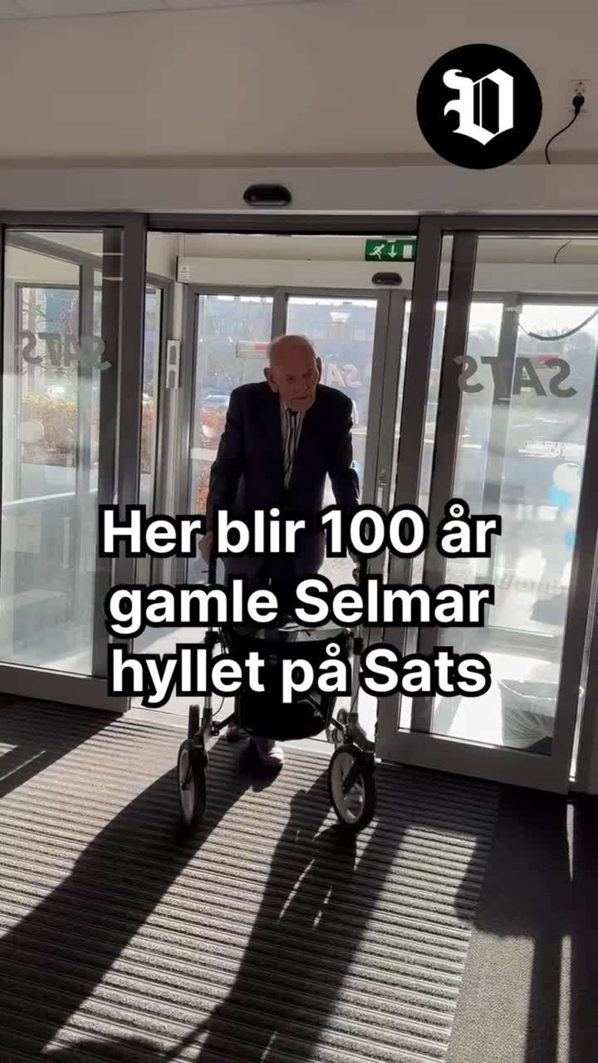 Selmar (100) har vært fast kunde i over 20 år