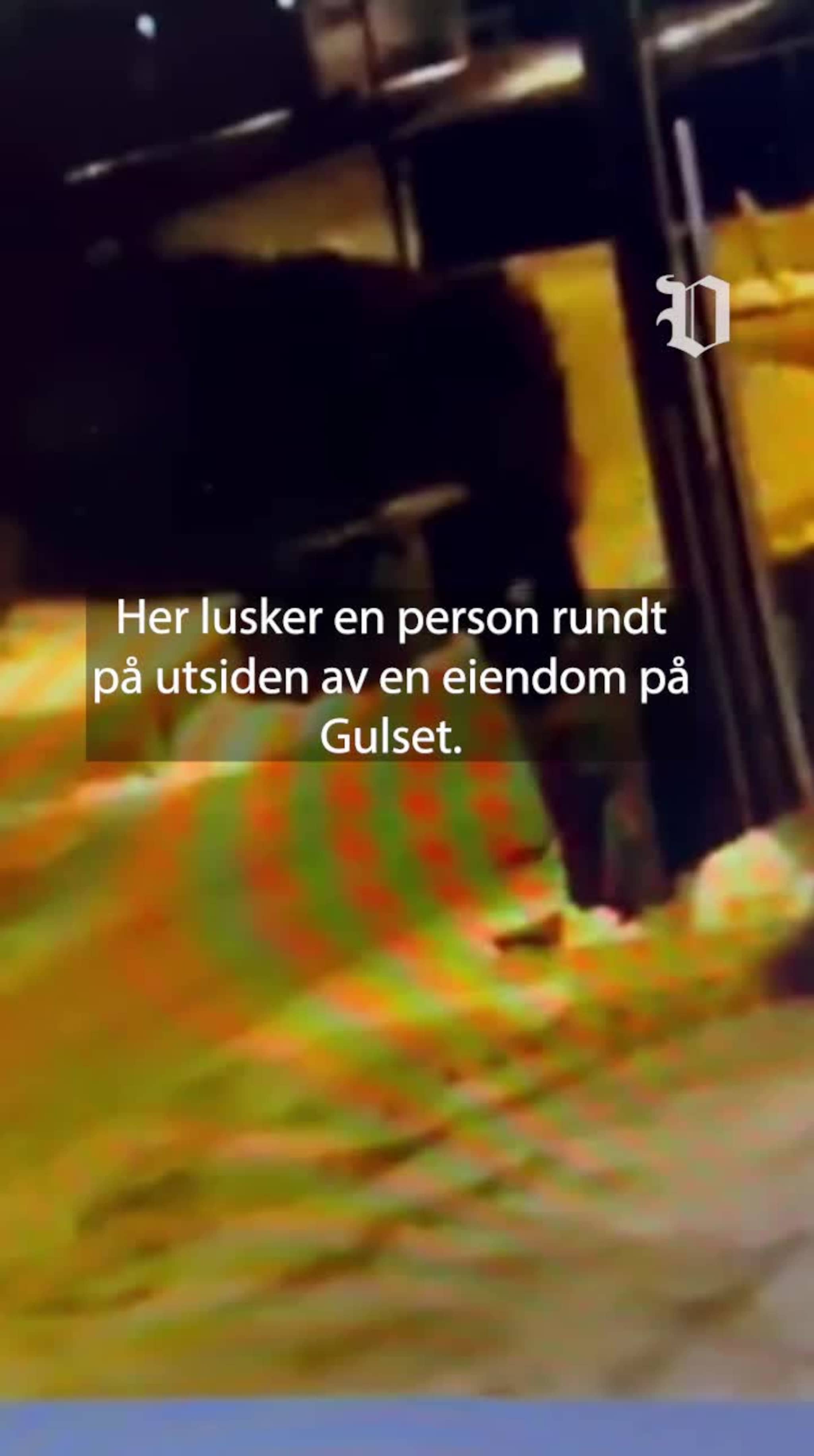 Her gjør en person hærverk på Gulset
