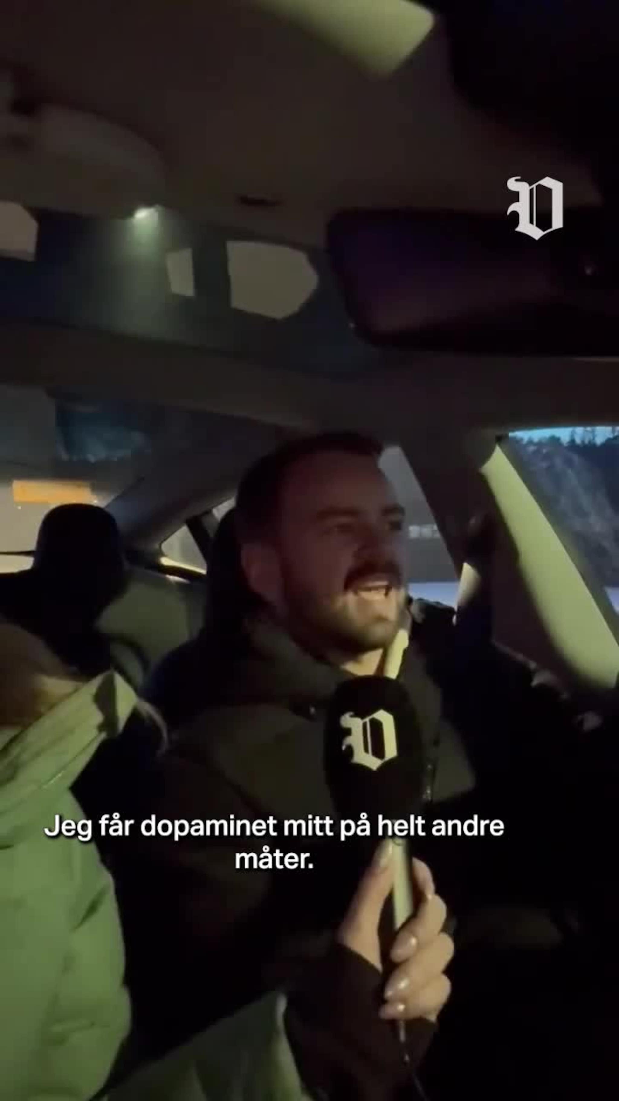 Varden fikk sitte på med profesjonell rally-sjåfør