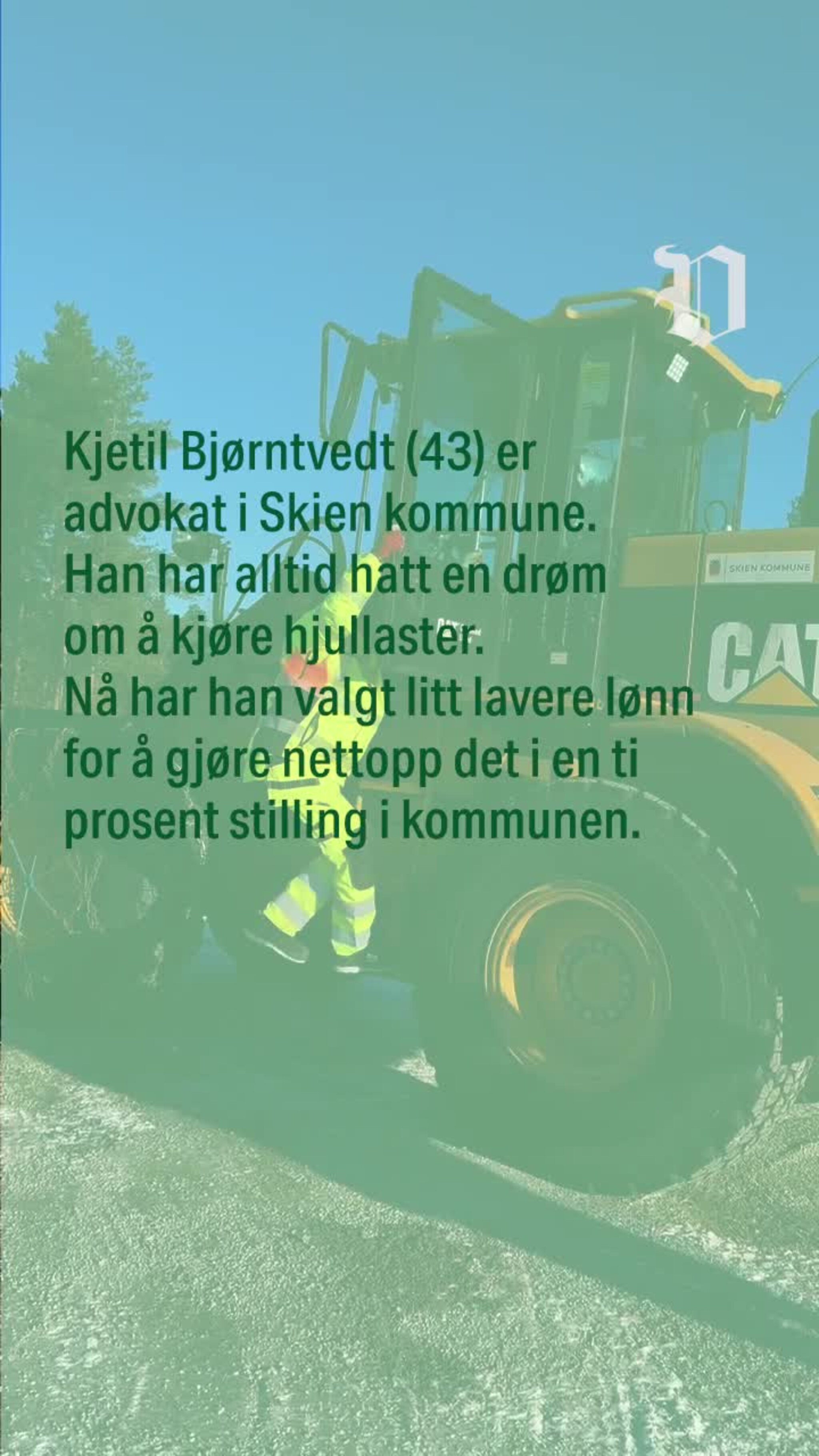 Kjetil gikk ned i lønn for å drive med guttedrømmen