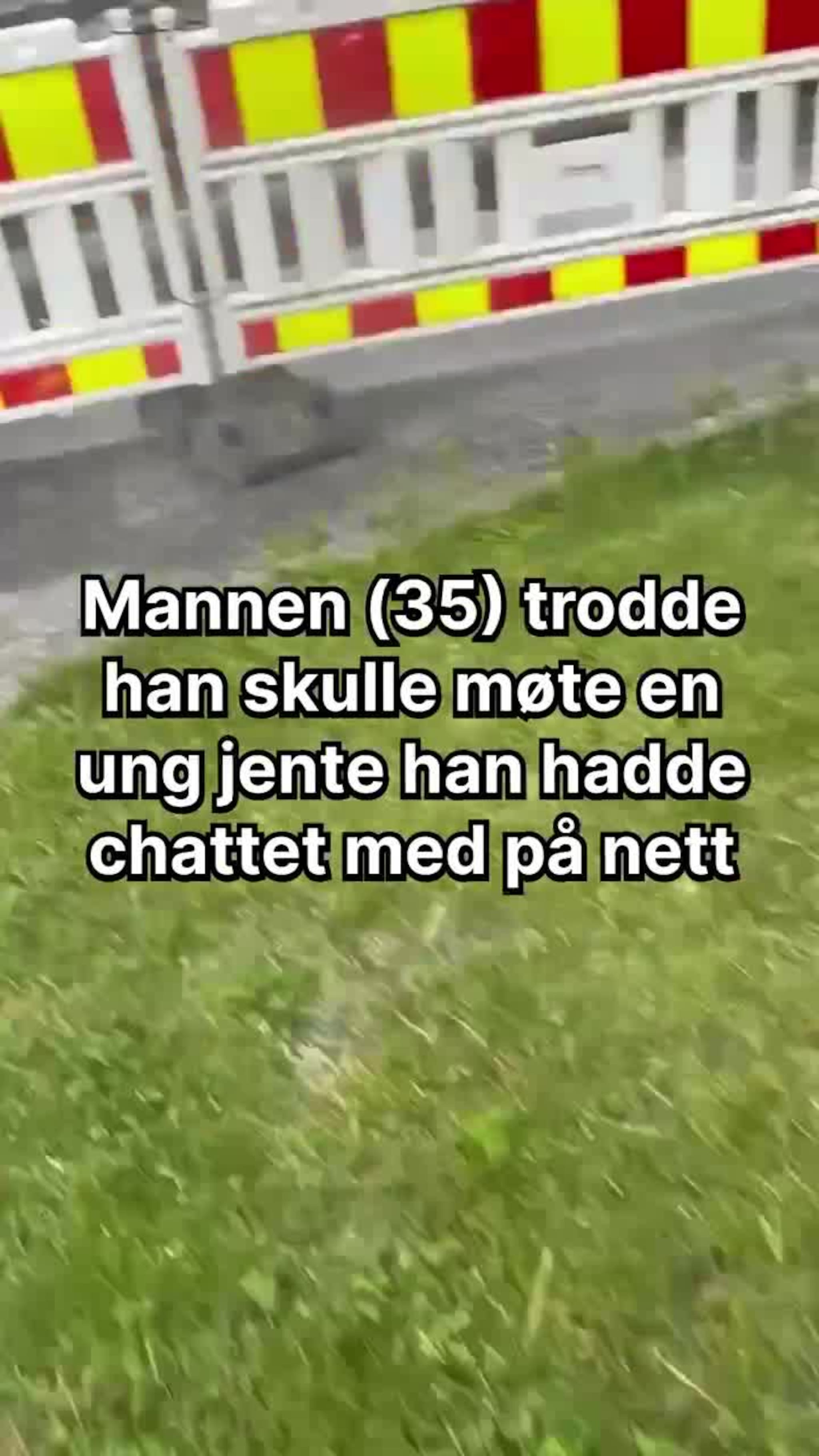 Mann lurt i felle