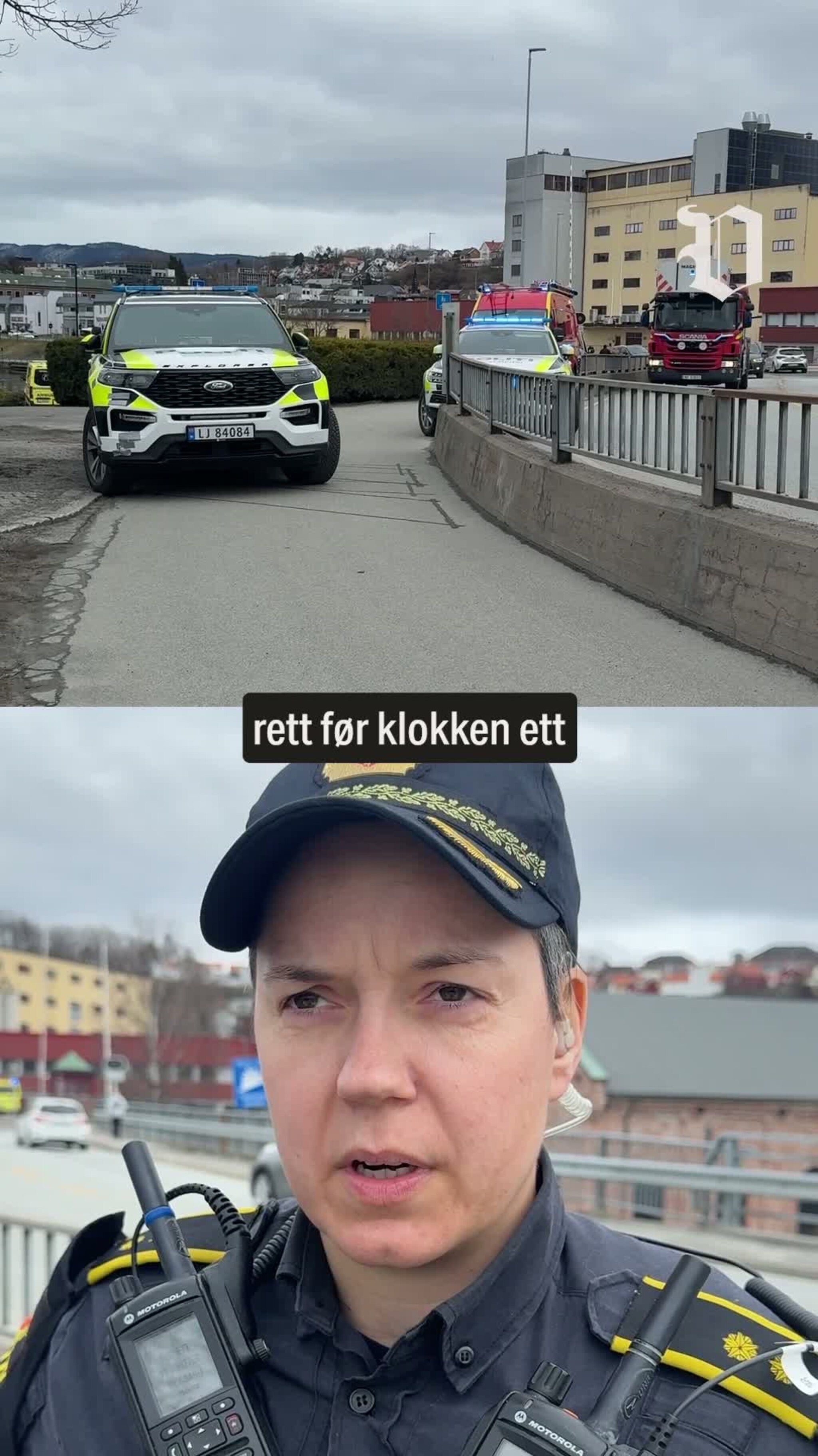 Utrykning hjellevannet