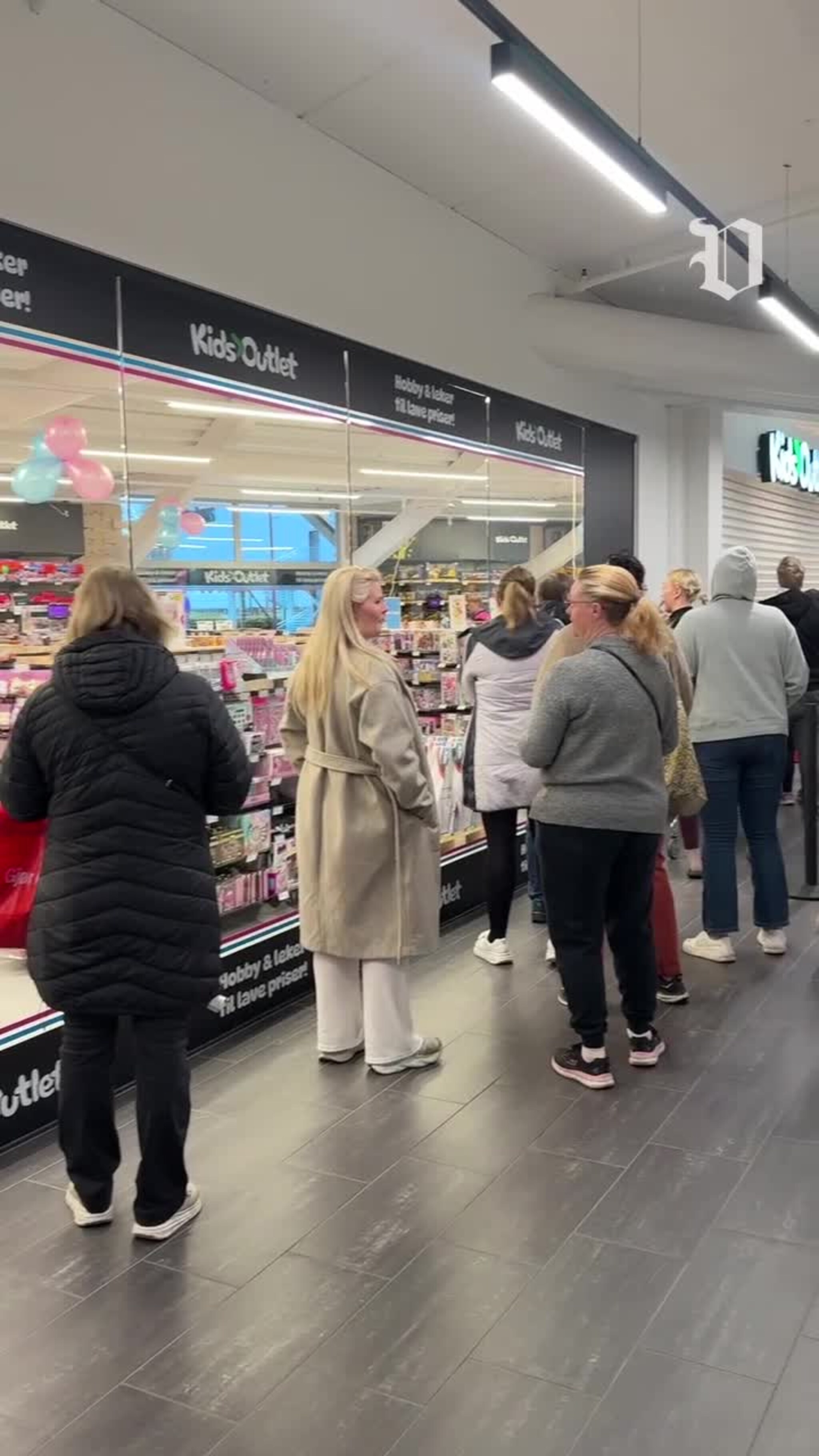 Åpning av Kids Outlet