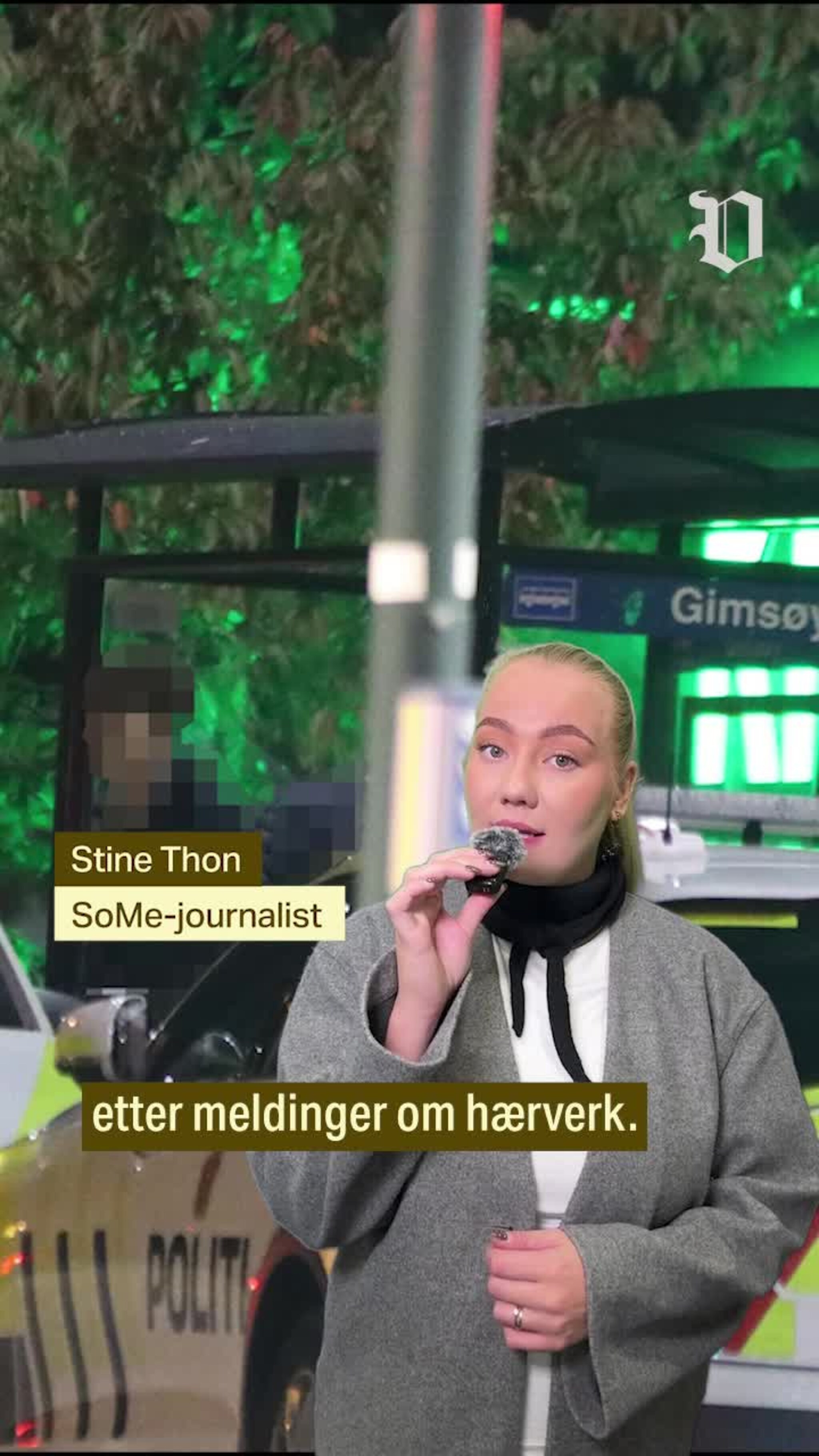 Det ble hissig og kaotisk da politiet kom