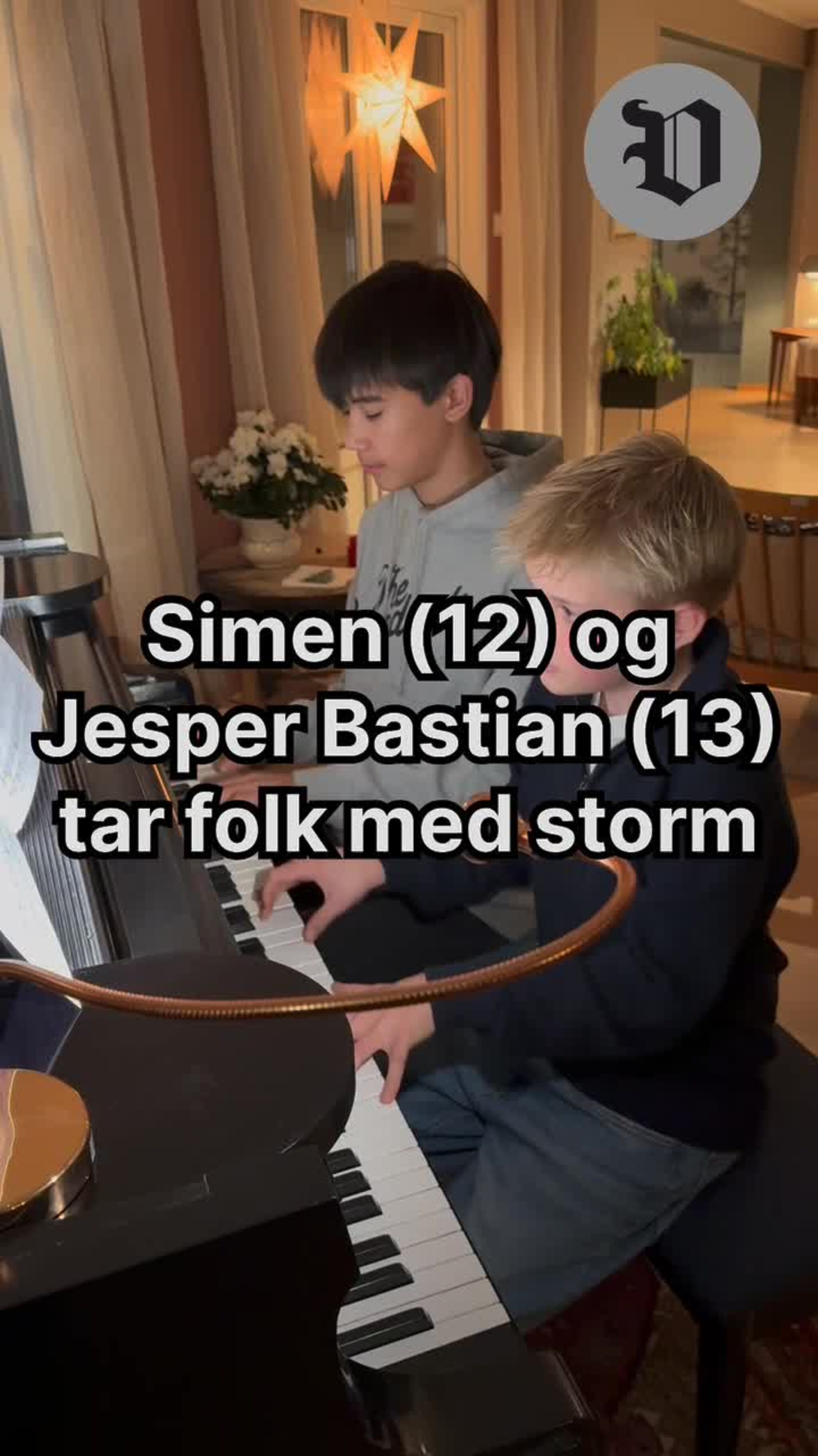 Simen og Jesper tar folk med storm