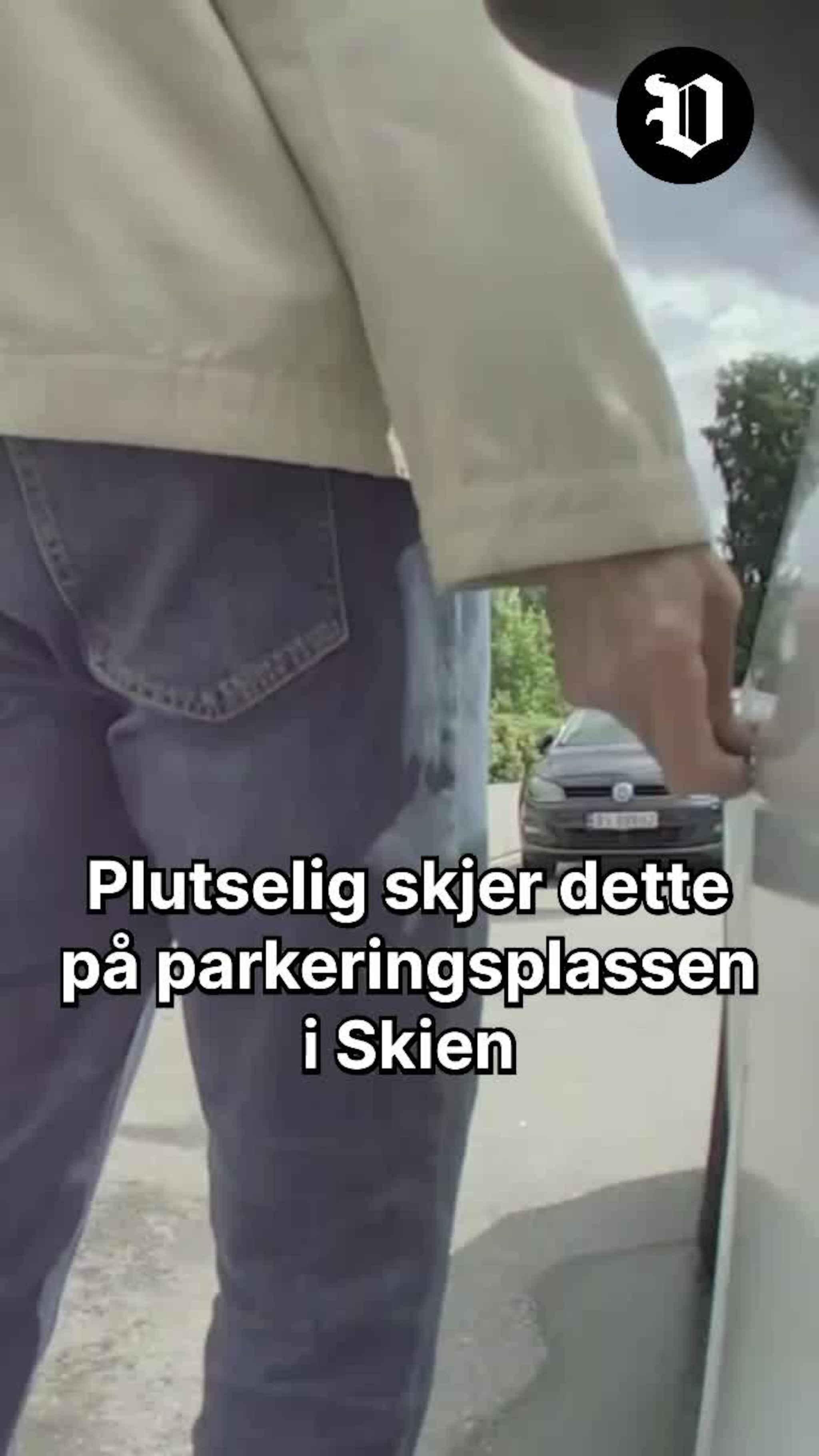 Riper opp bilen