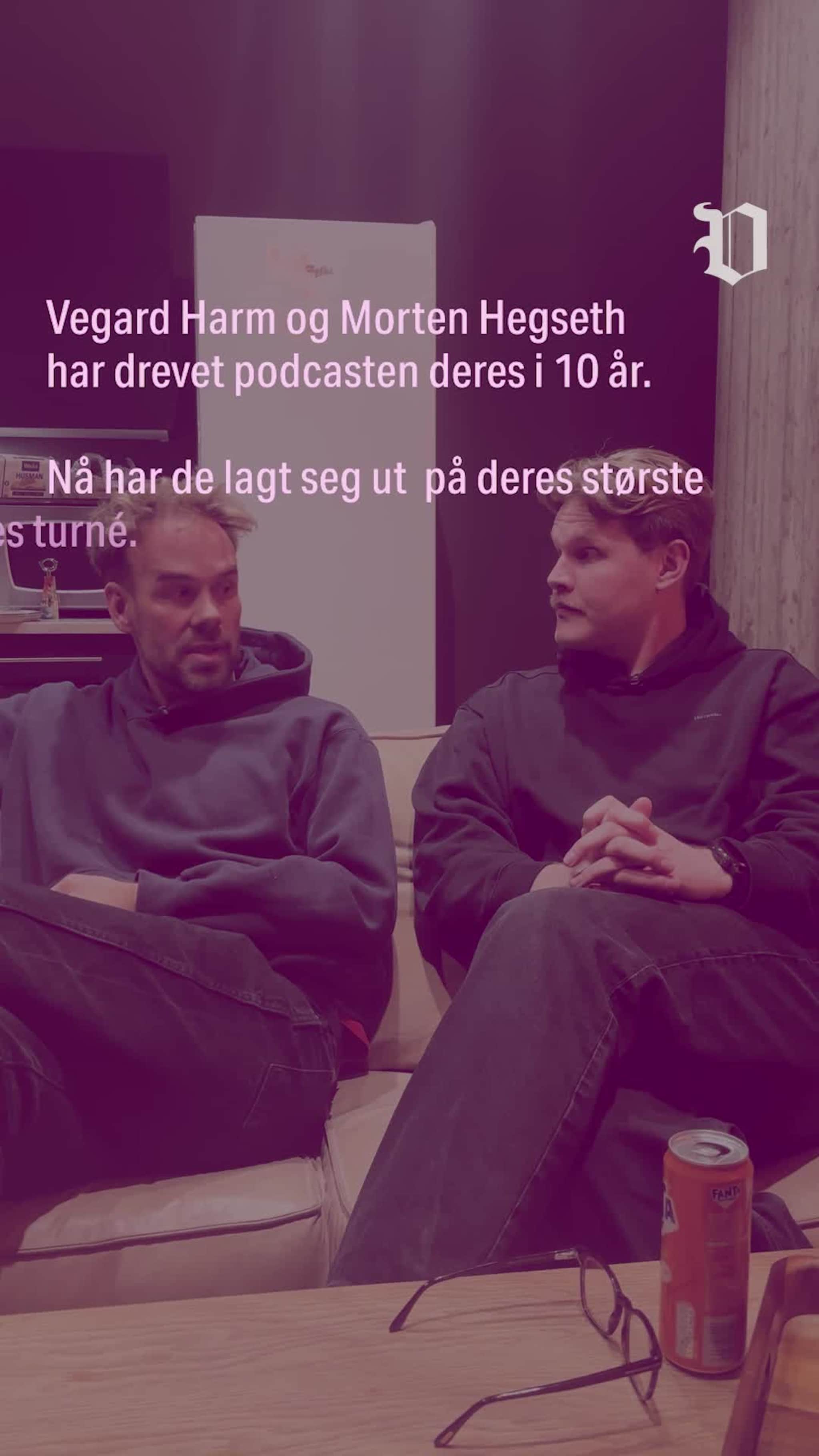 Harm og Hegseth på turné med stopp i Skien