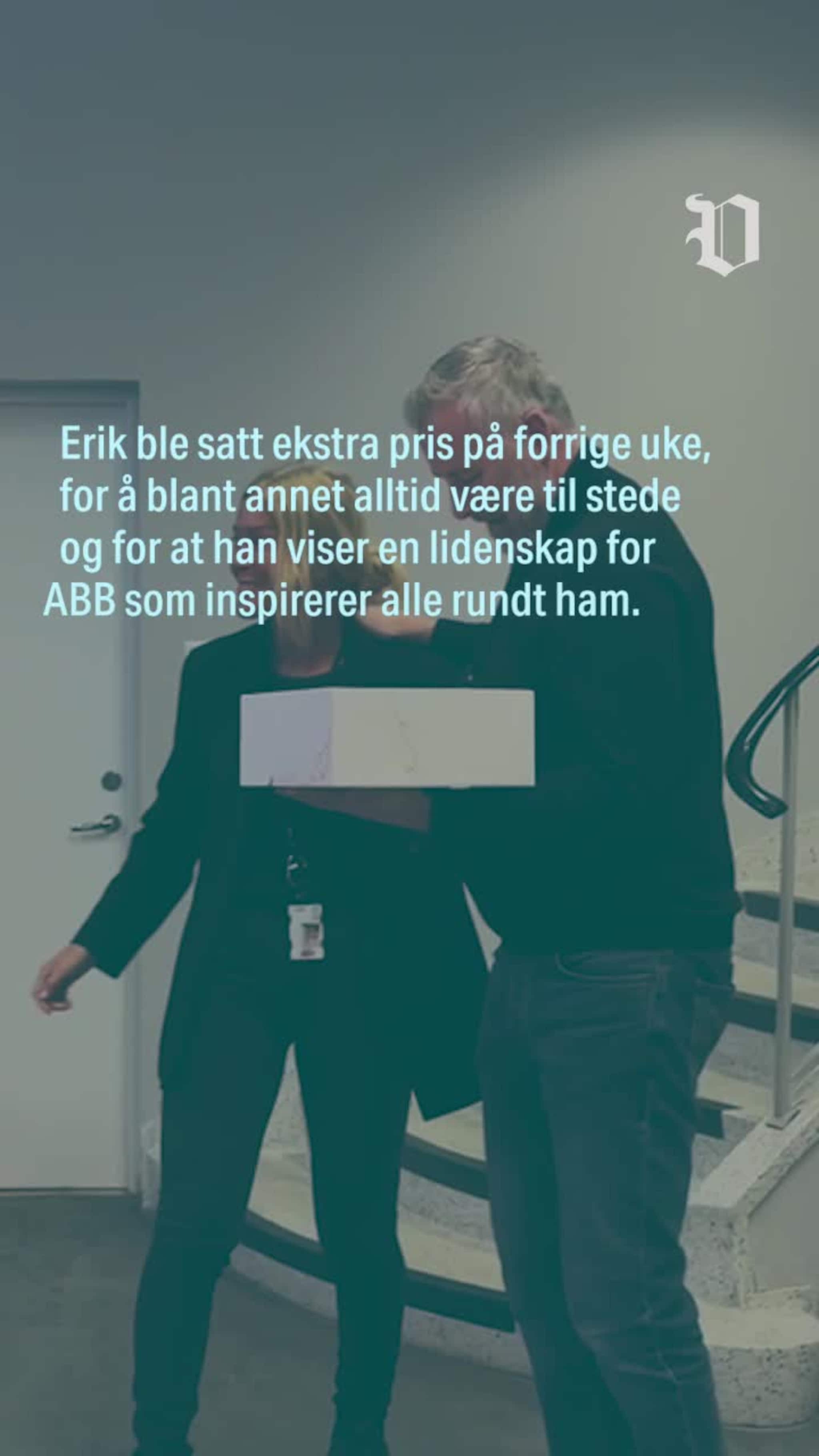 Erik ble rørt til tårer