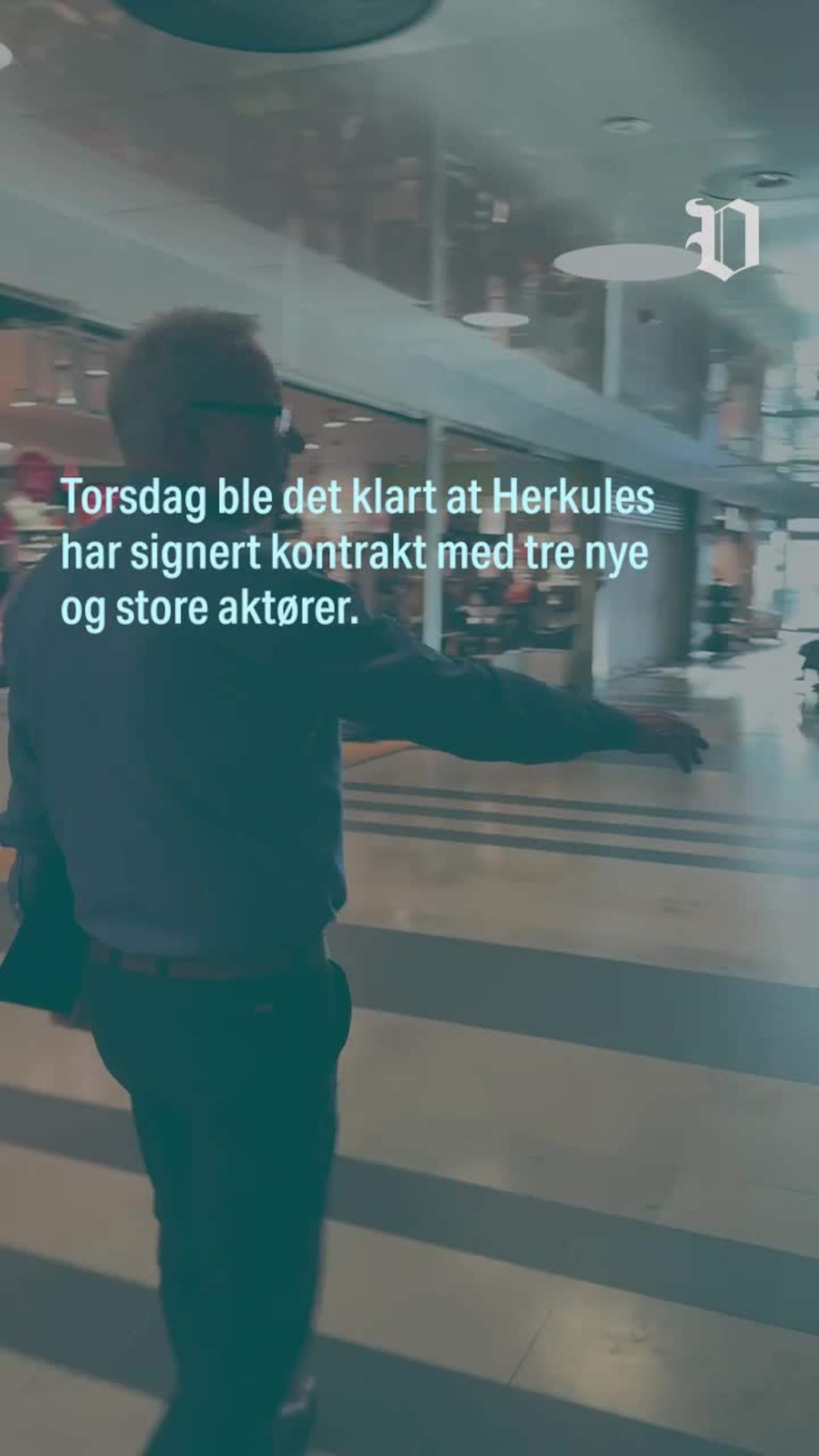 Tre nye butikker etablerer seg på Herkules