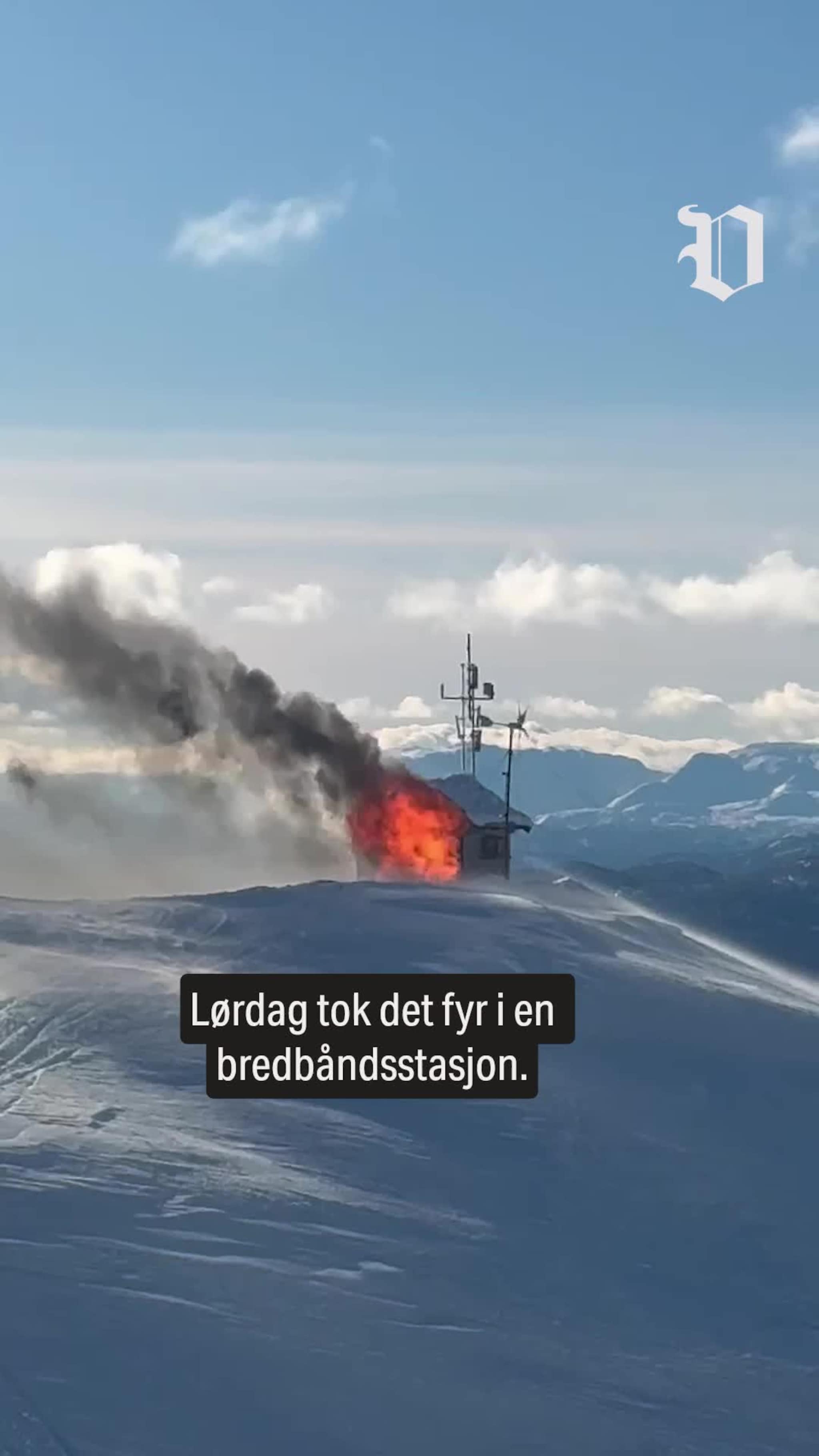 Her står bygget i full fyr